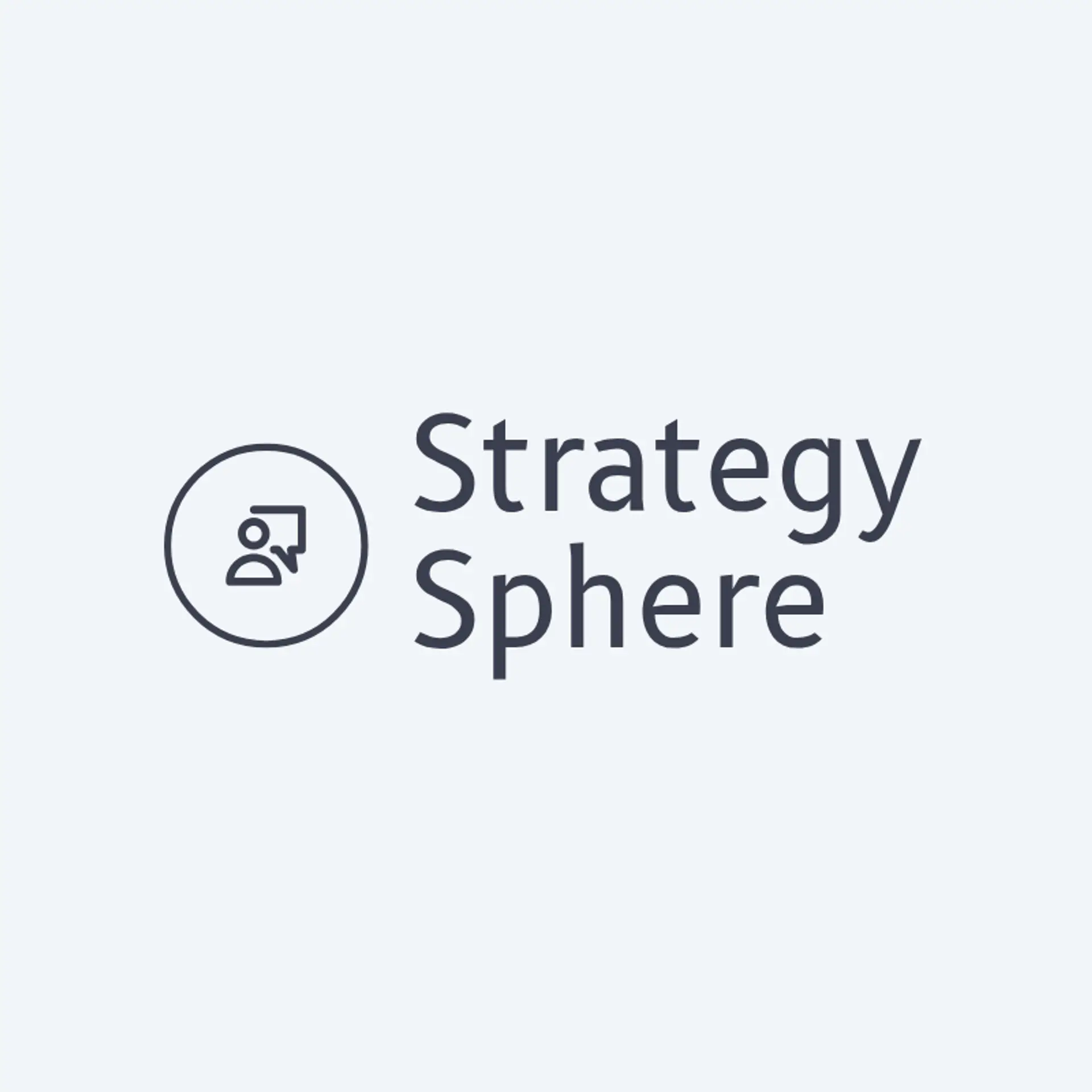 Strategy Sphere logo for consulting firm