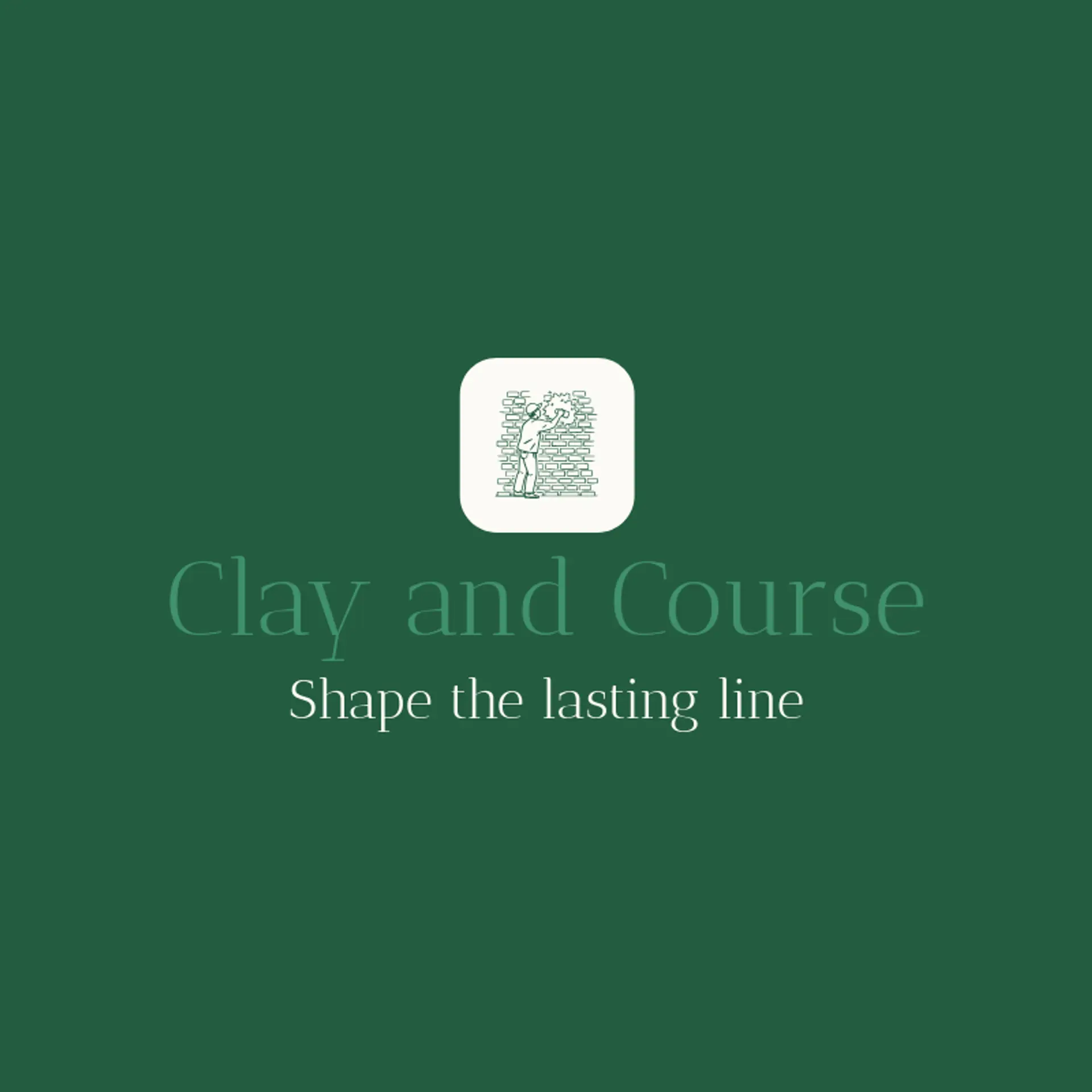 Clay and Course logo for mason
