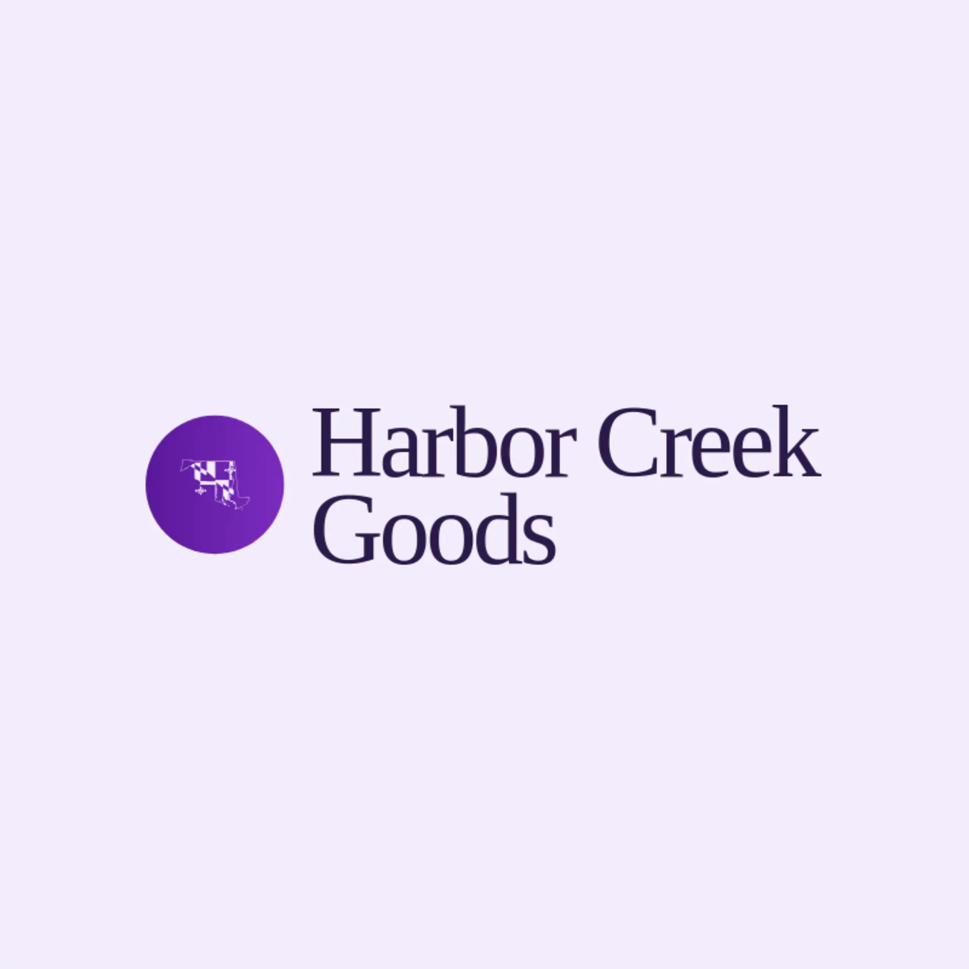 Harbor Creek Goods logo for maryland