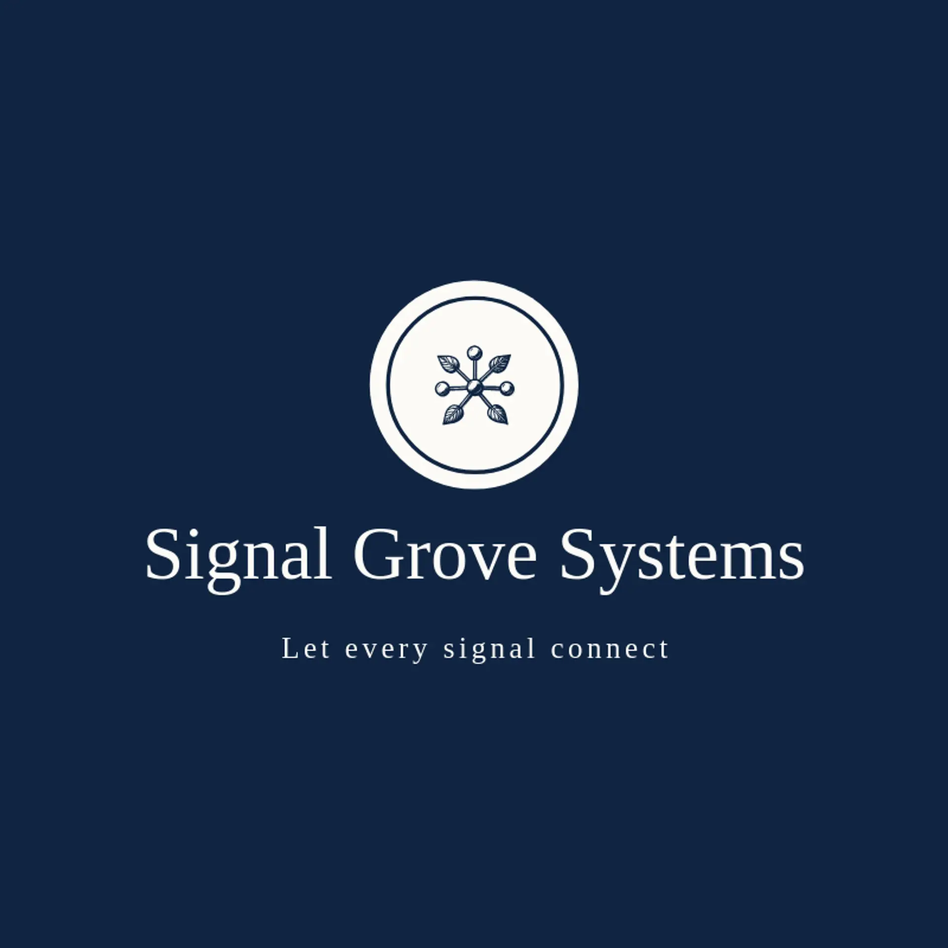 Signal Grove Systems logo for database