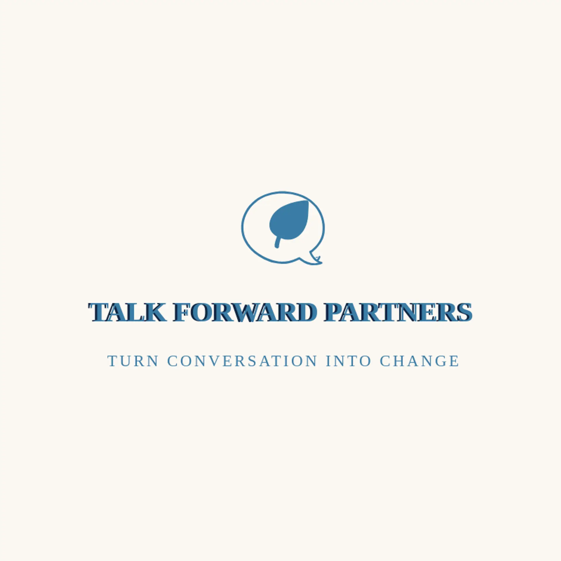 Talk Forward Partners logo for coaching