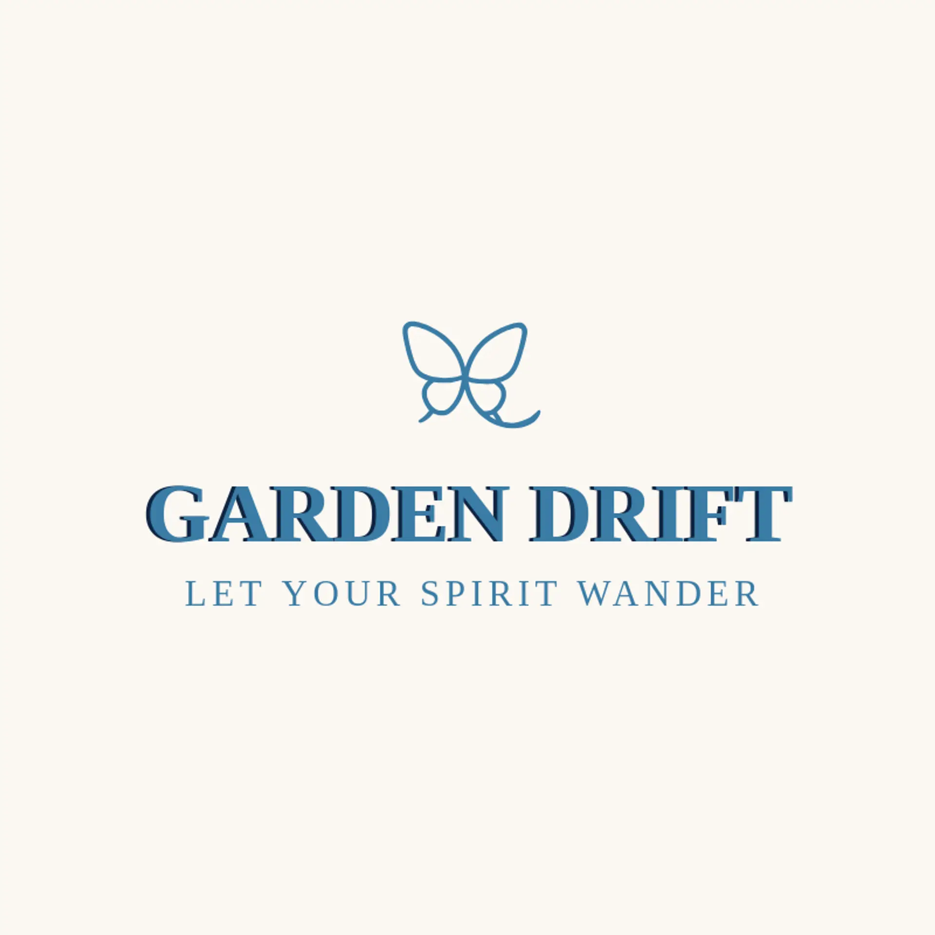 Garden Drift logo for spring