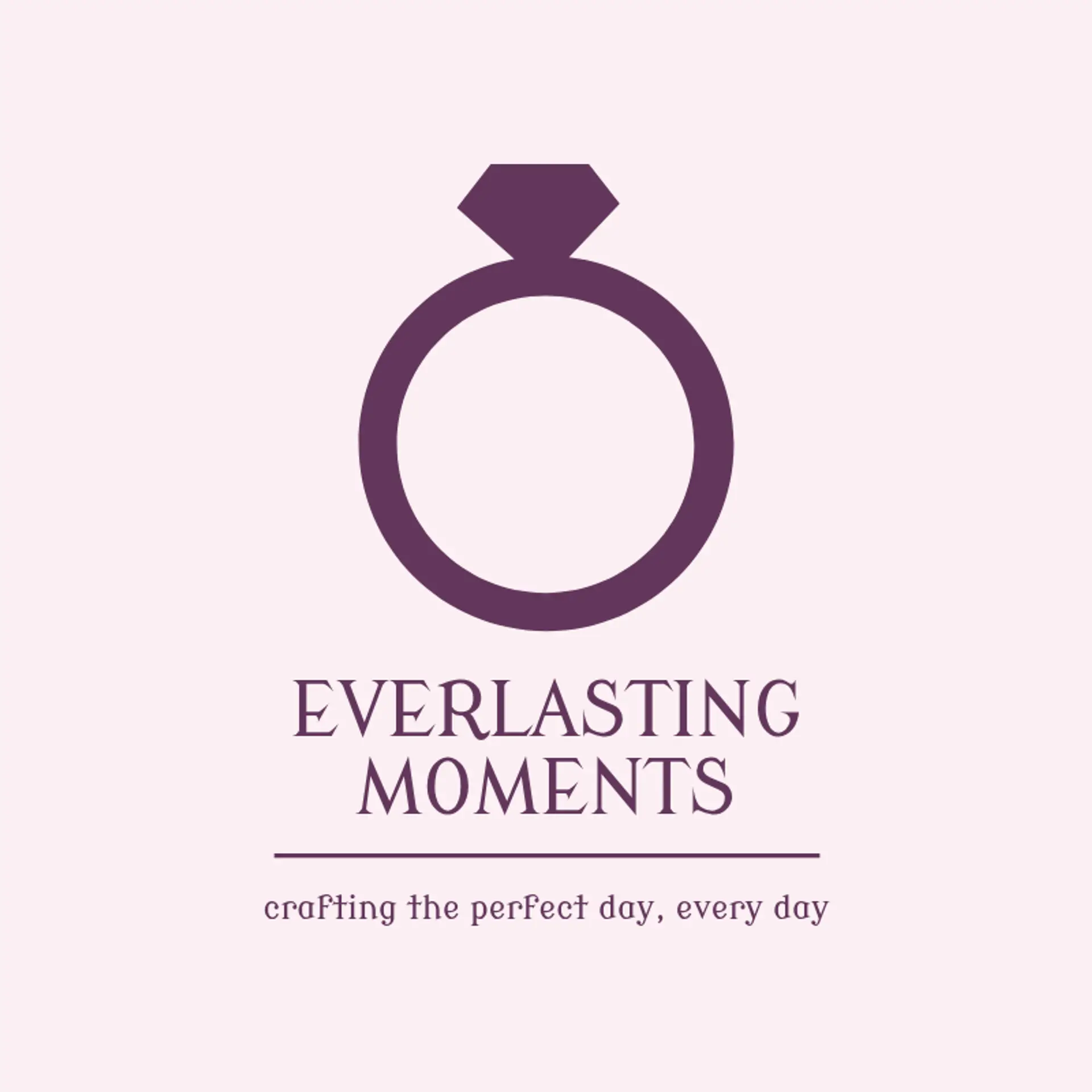 Vow & Vision Weddings logo for wedding planner