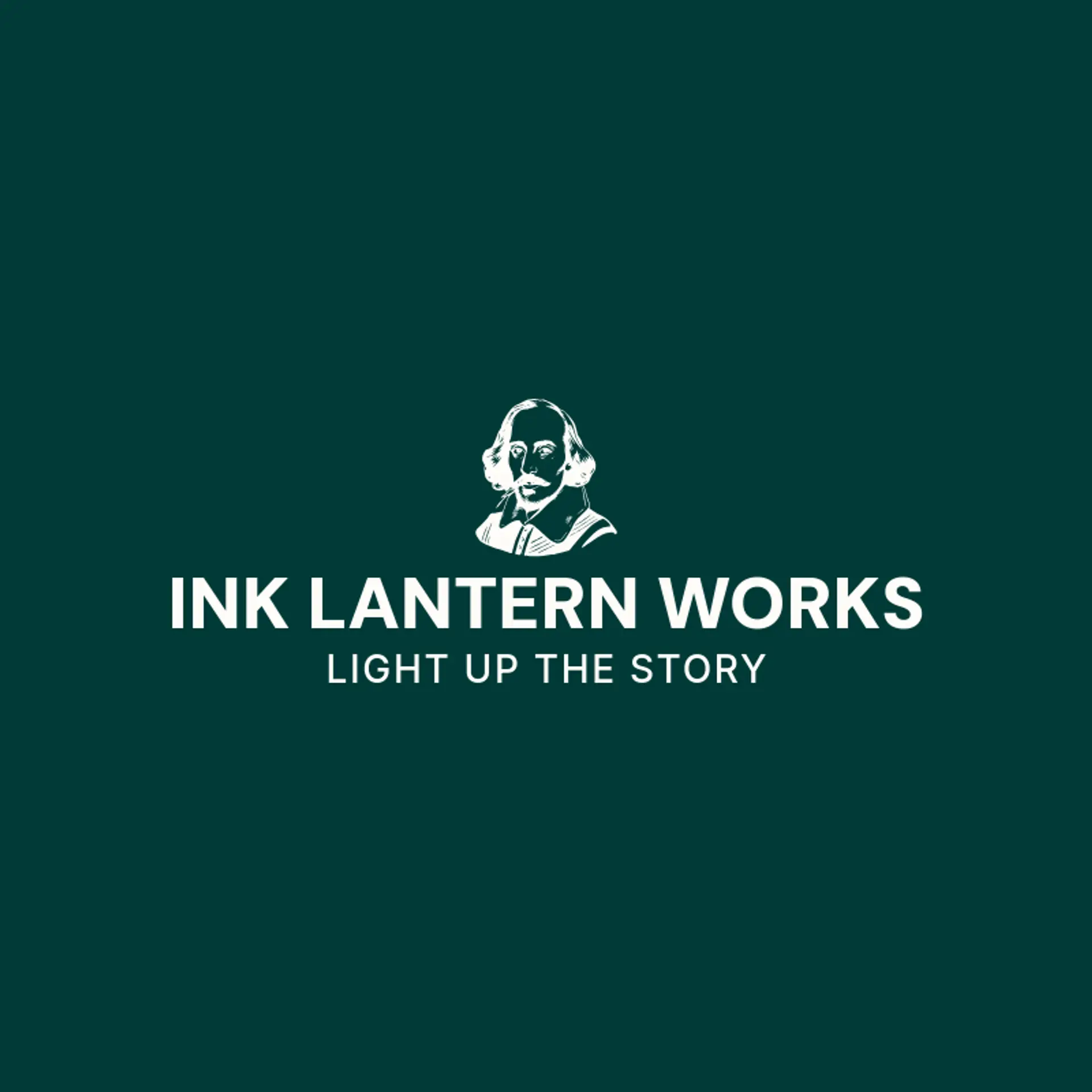 Ink Lantern Works logo for playwright