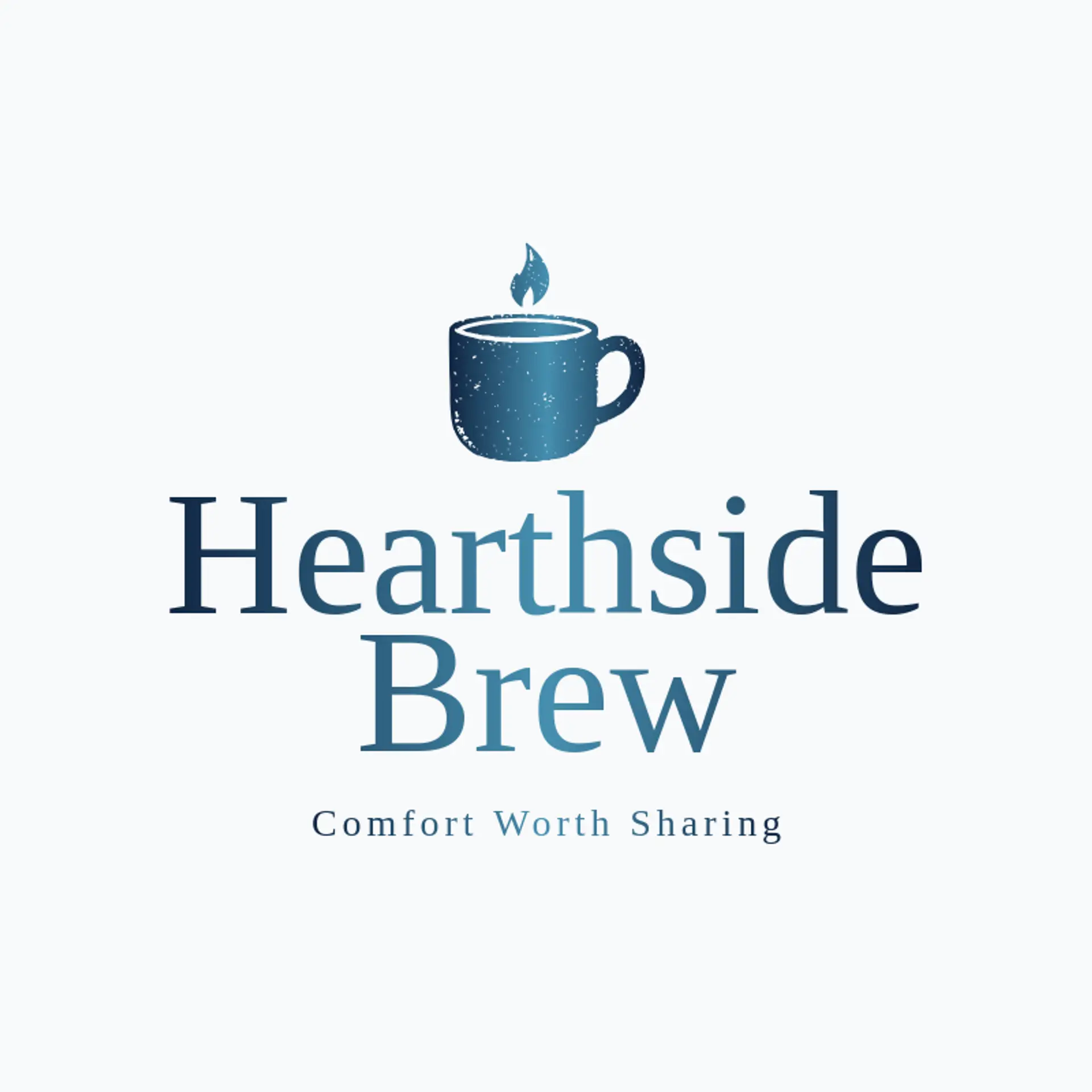 Hearthside Brew logo for drink