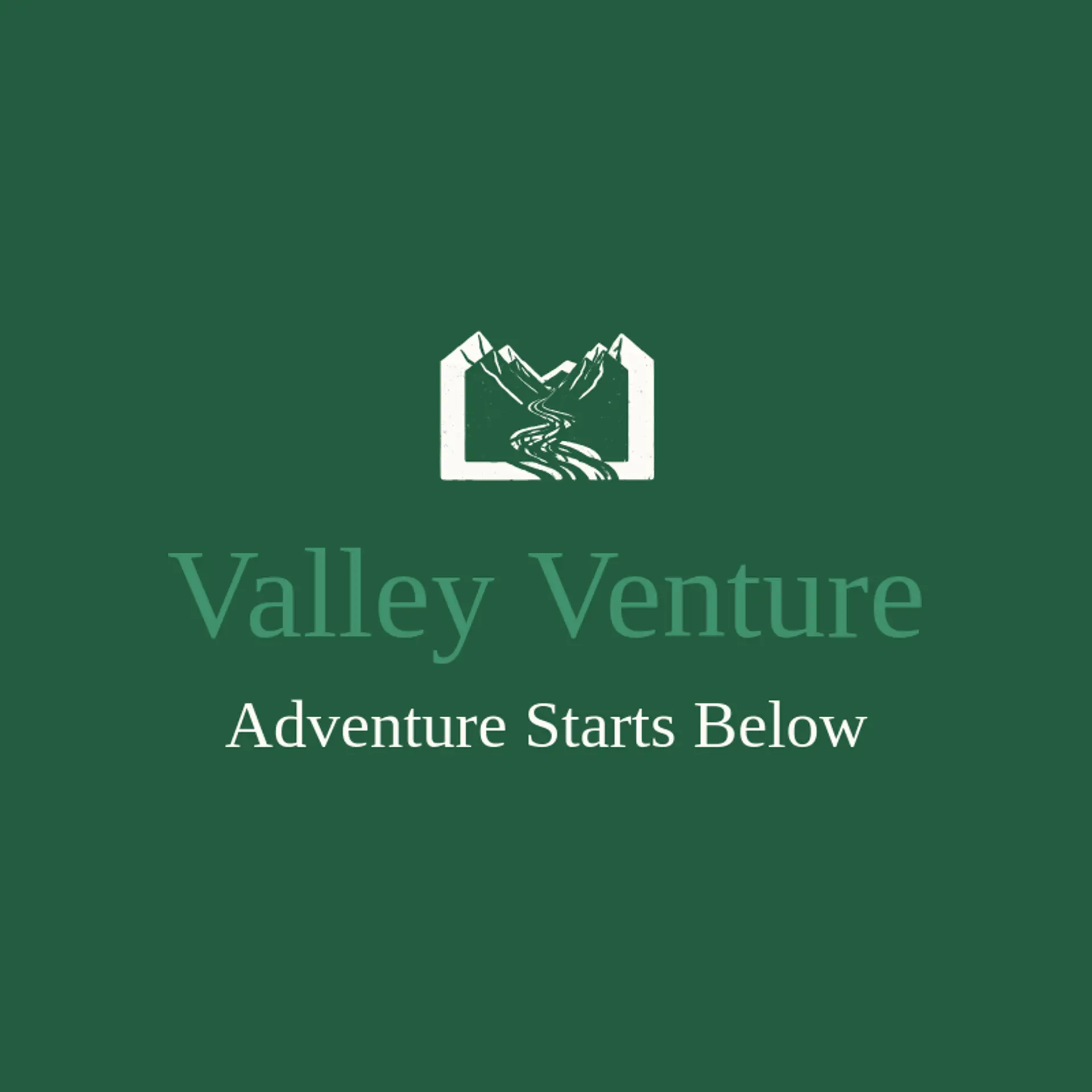 Valley Venture logo for hiking