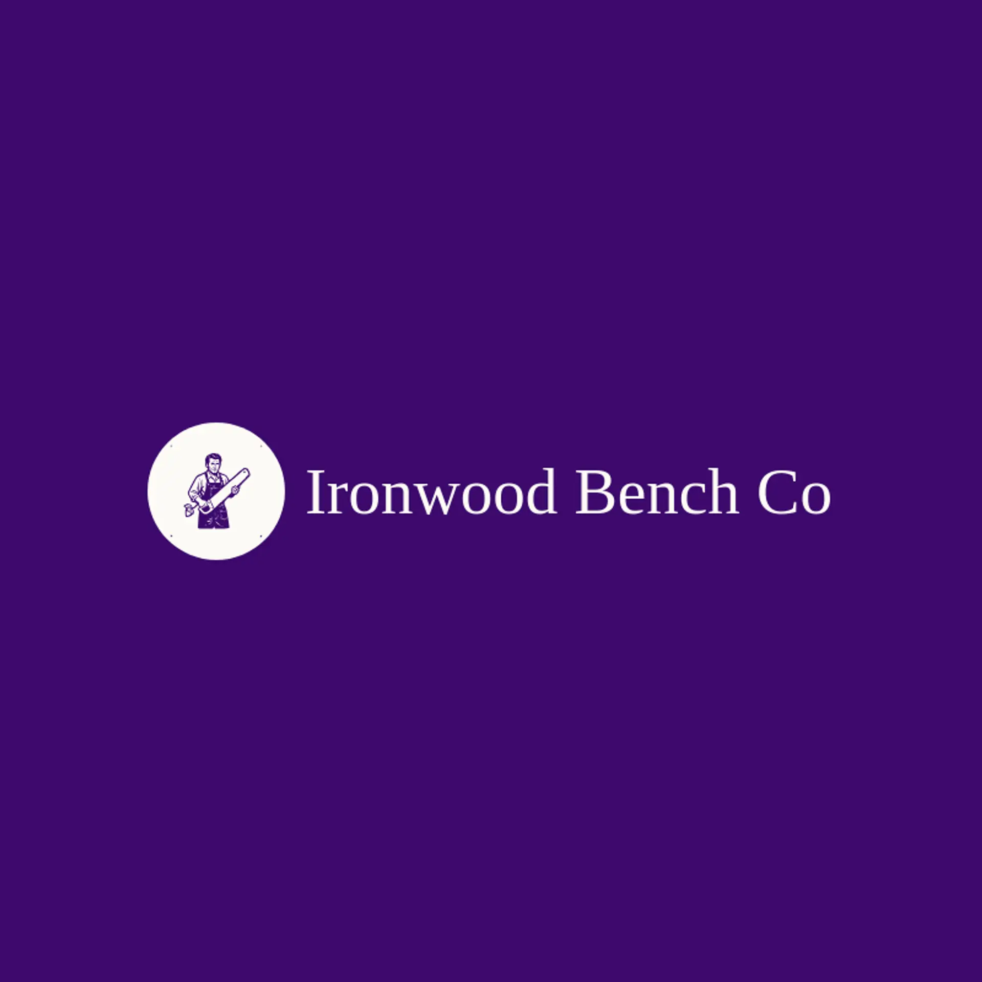 Ironwood Bench Co logo for carpenter