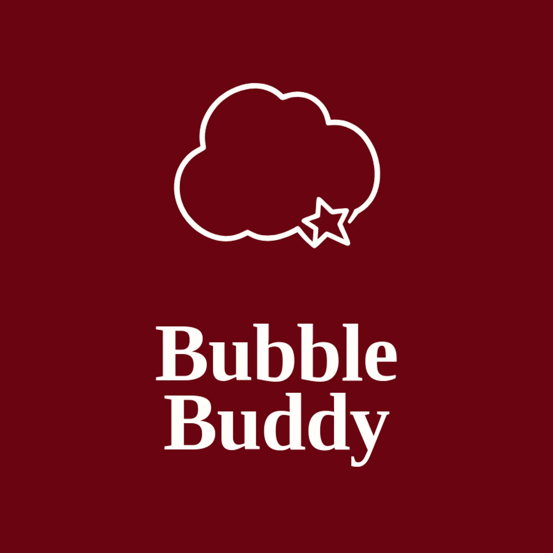 Bubble Buddy logo for message
