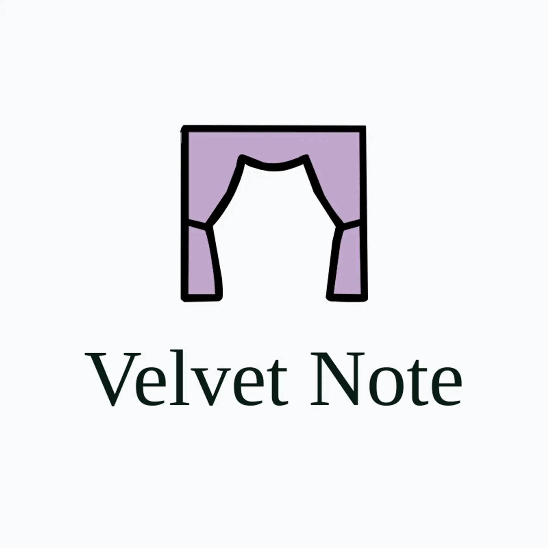 Velvet Note logo for cabaret