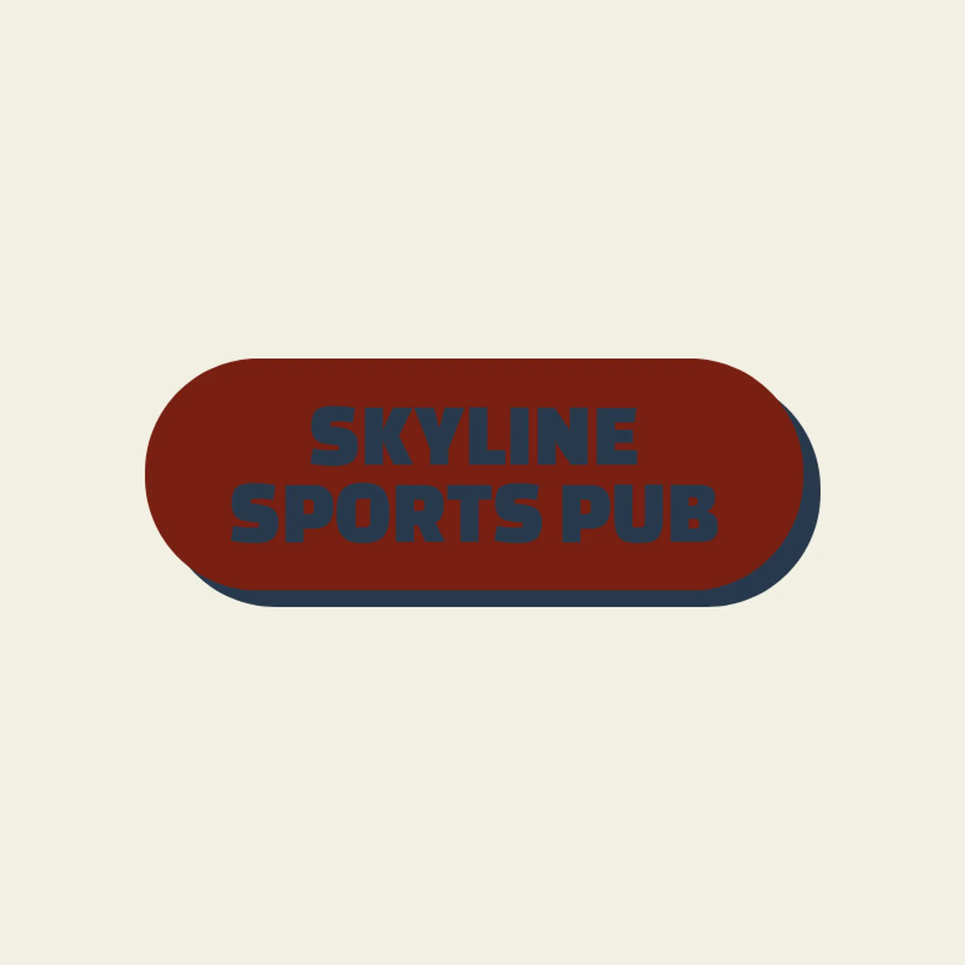 Skyline Sports Pub logo for sports bar