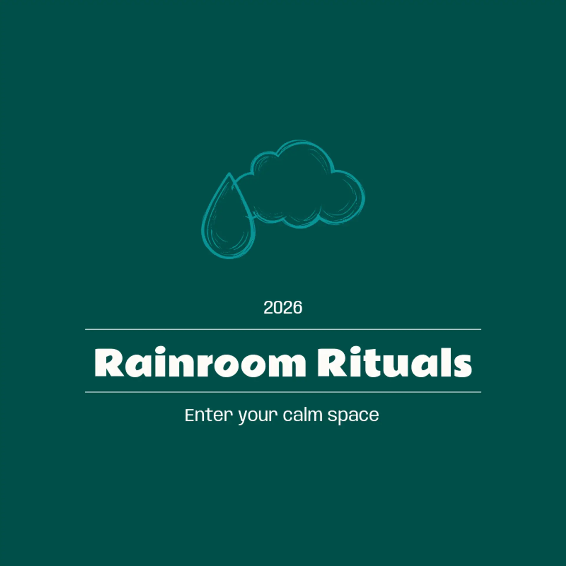 Rainroom Rituals logo for asmr