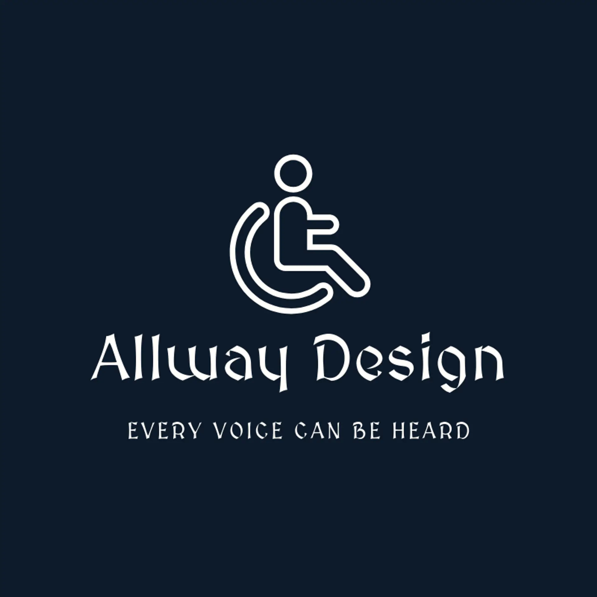 Allway Design logo for accessibility
