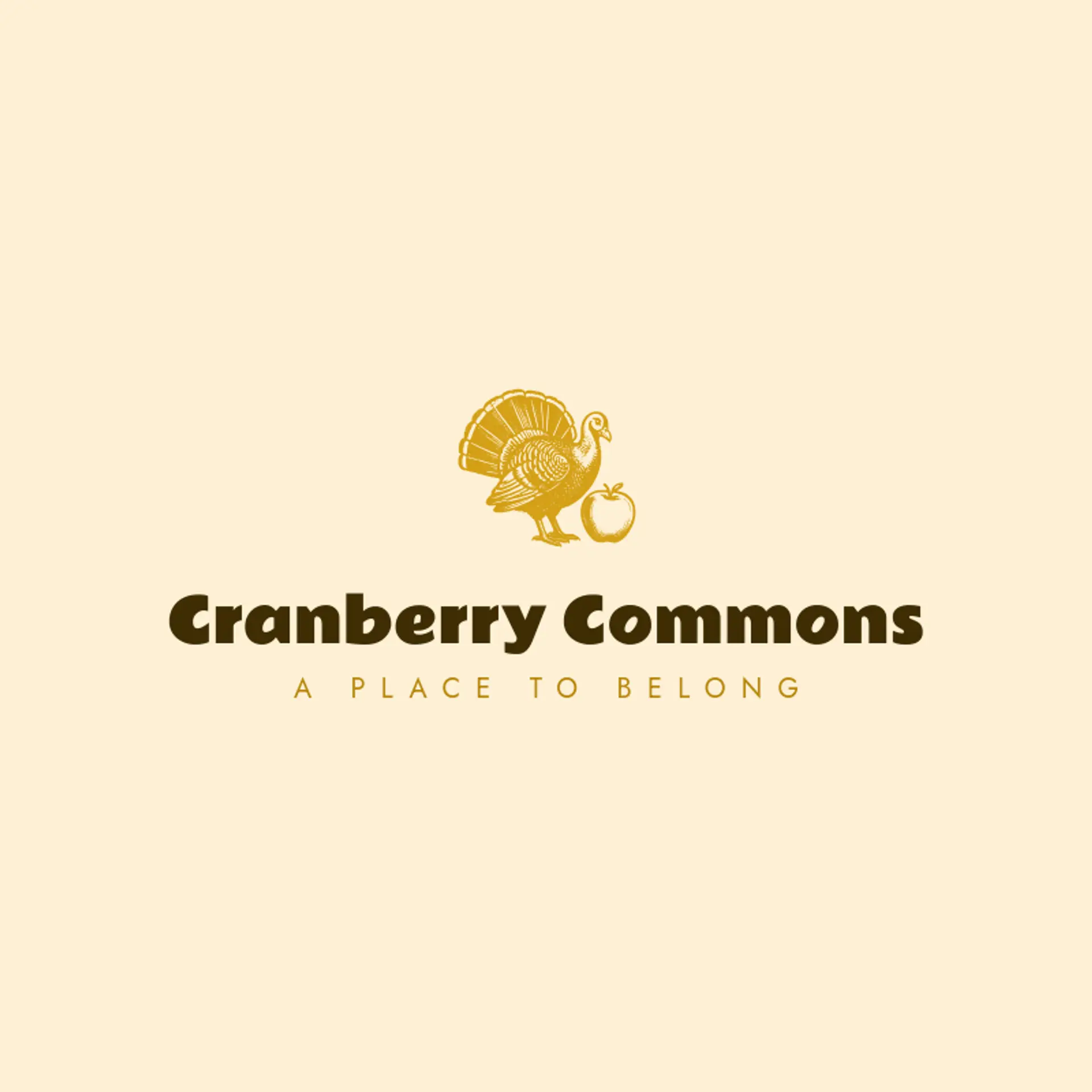 Cranberry Commons logo for thanksgiving
