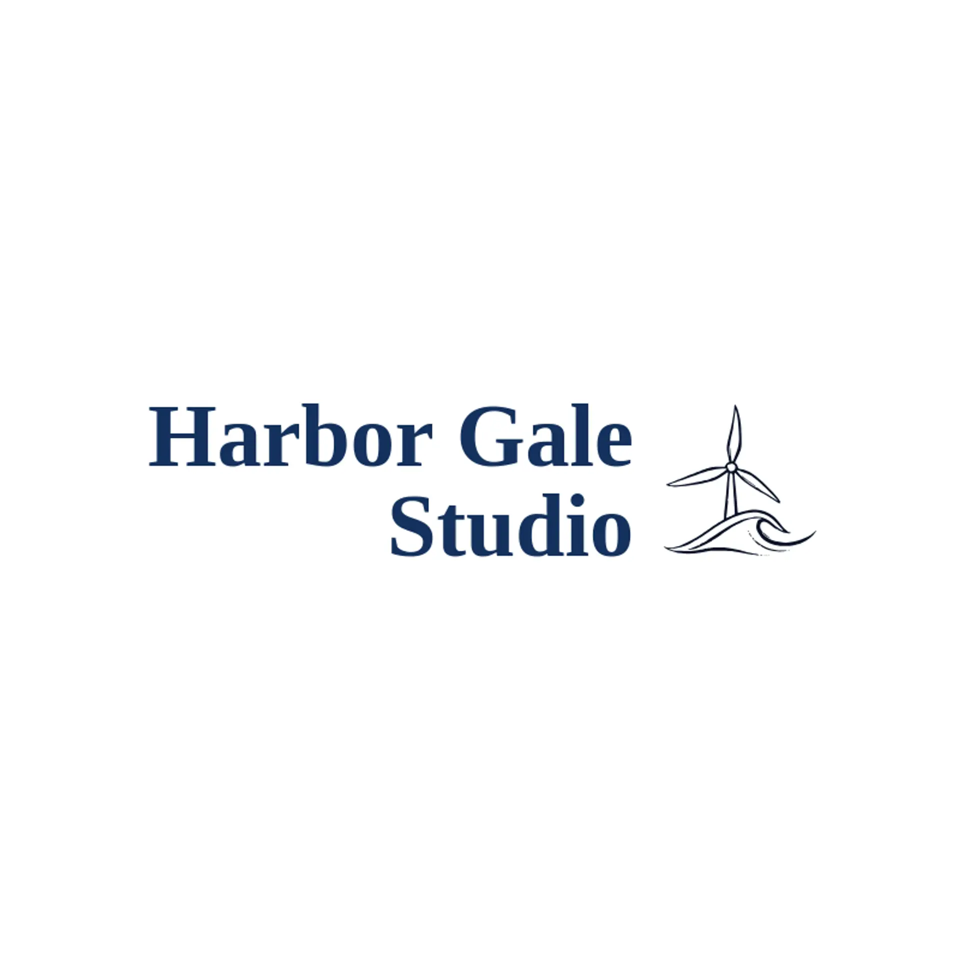 Harbor Gale Studio logo for wind