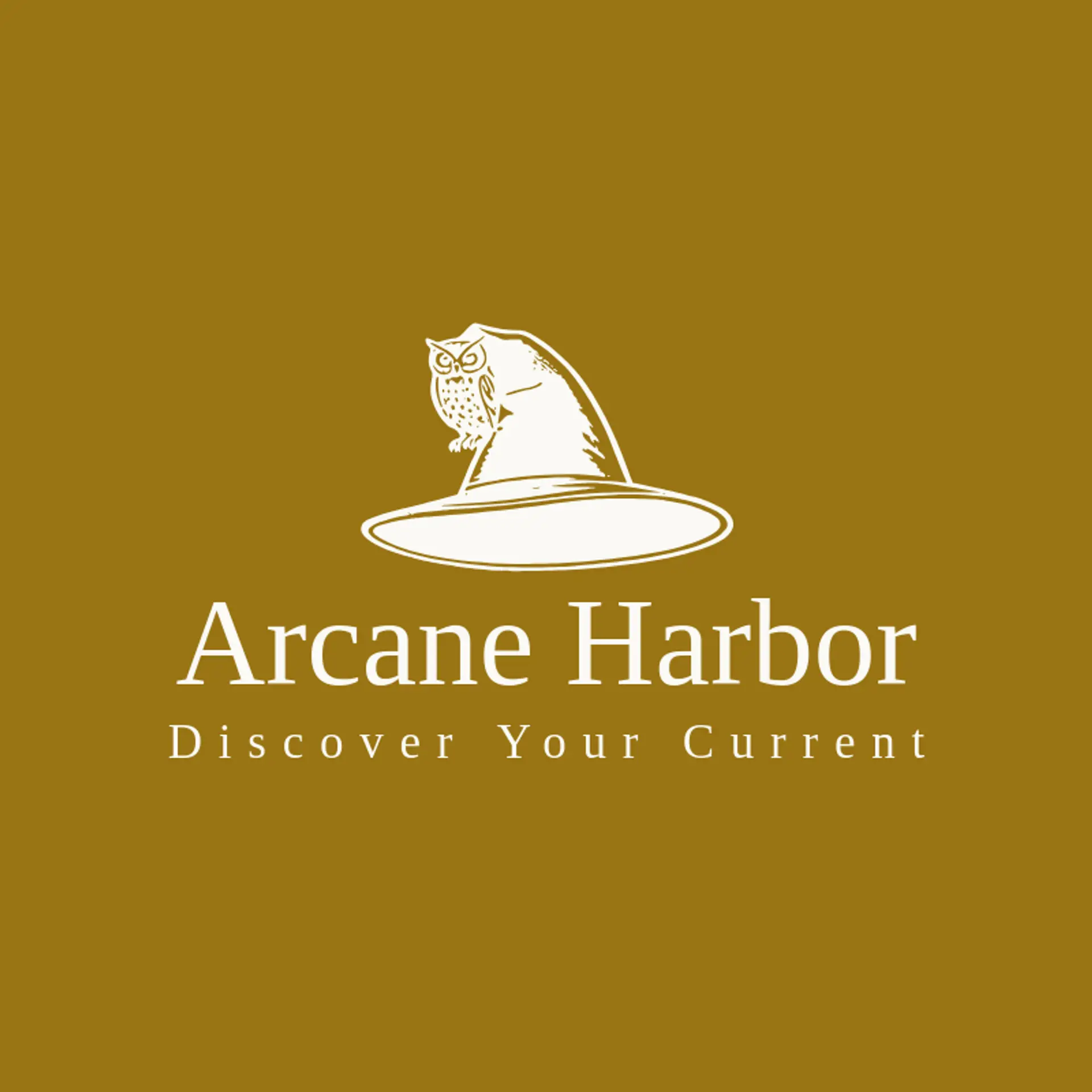 Arcane Harbor logo for wizard