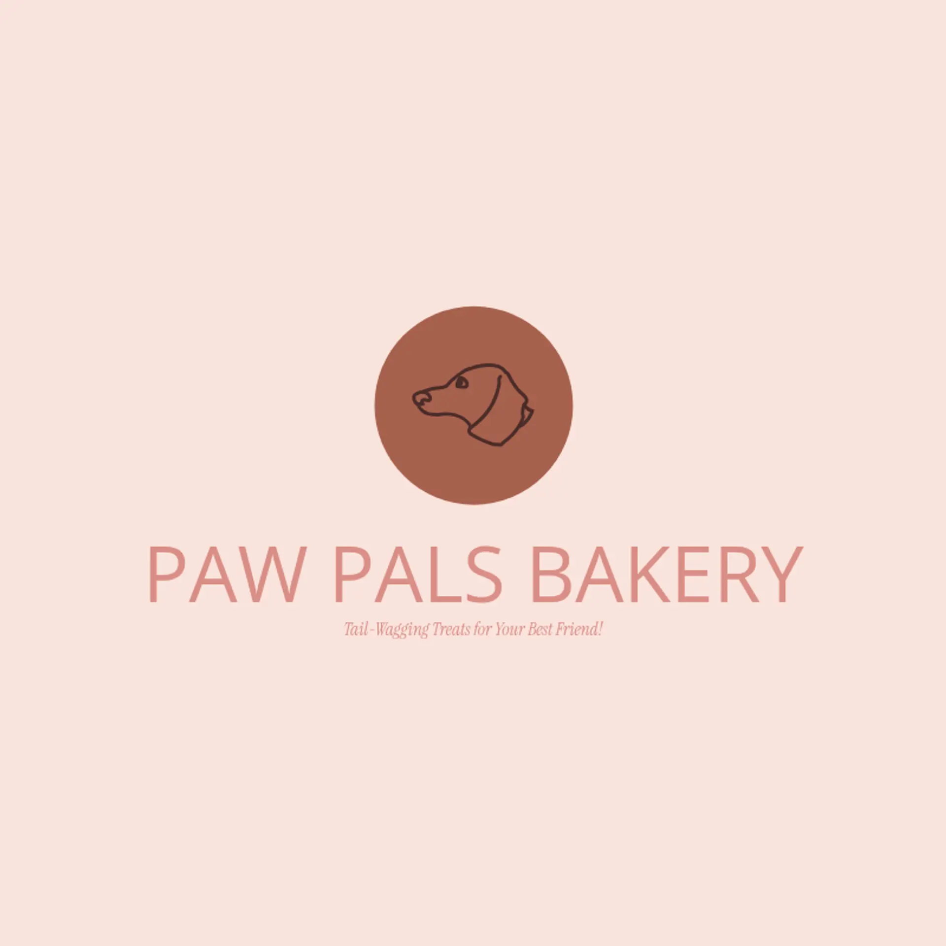 Doggy Delights logo for dog bakery