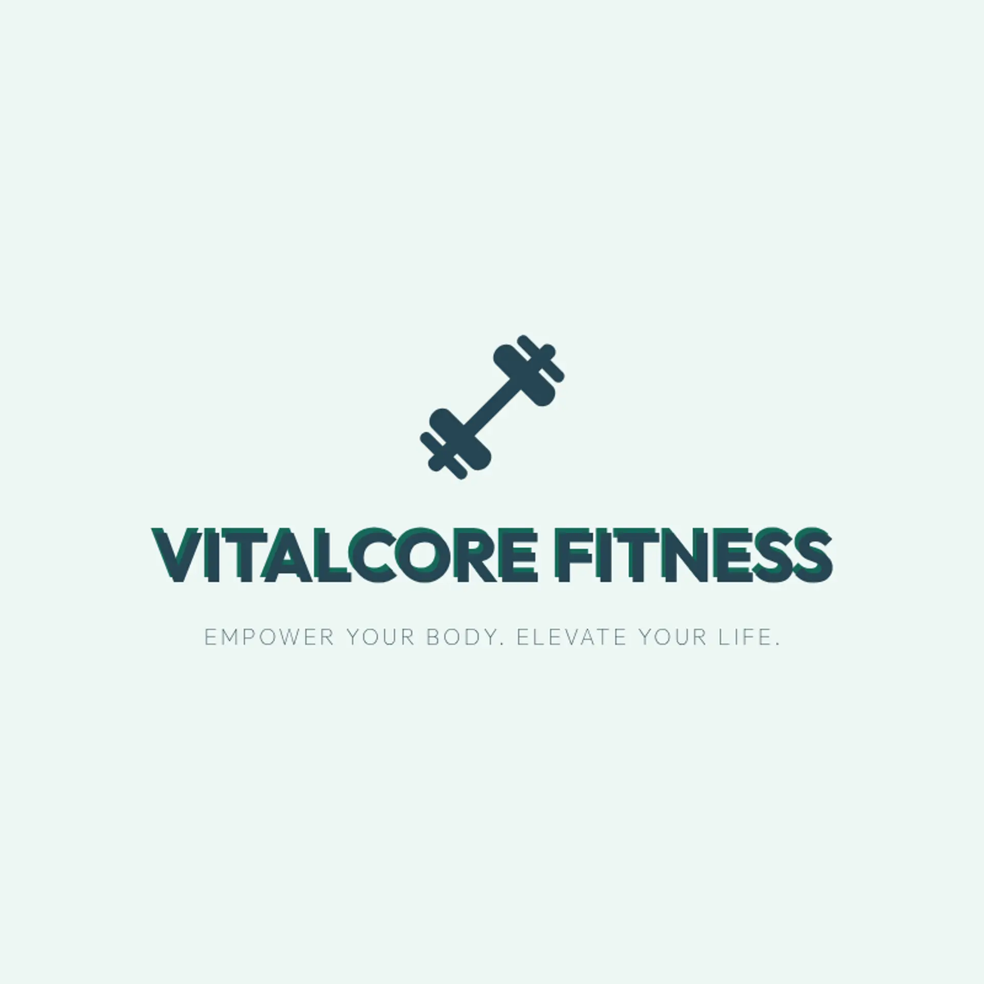 VitalPeak Fitness logo for health and fitness