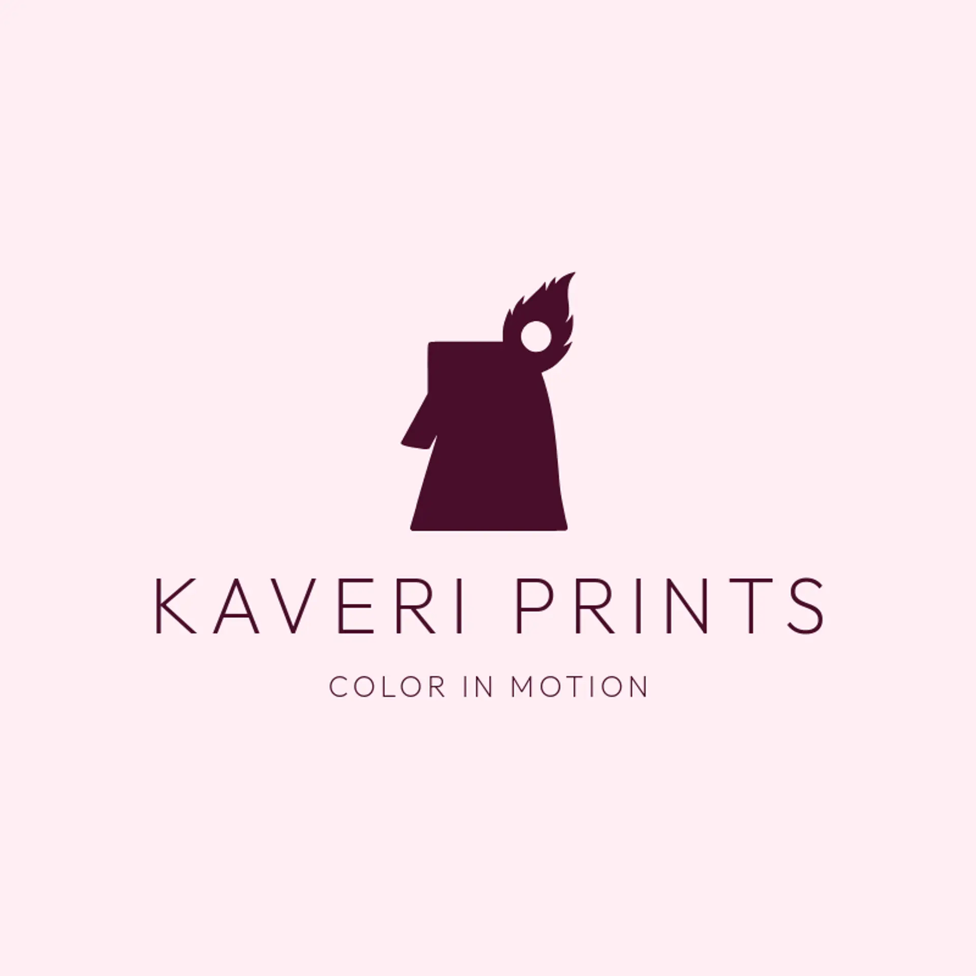 Kaveri Prints logo for saree