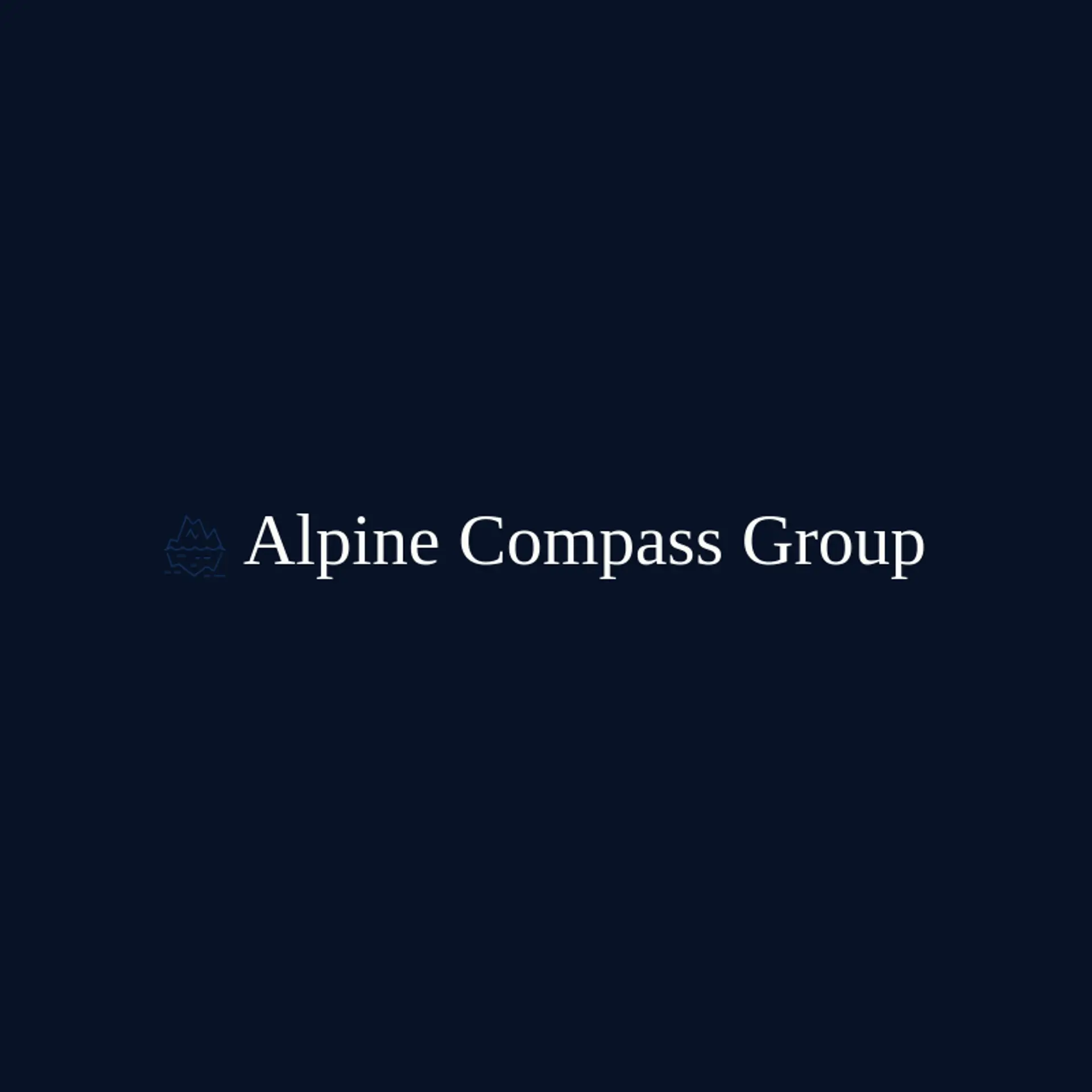 Alpine Compass Group logo for alpine