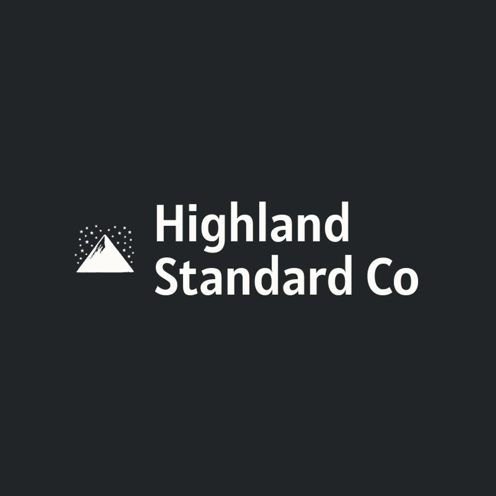 Highland Standard Co logo for american