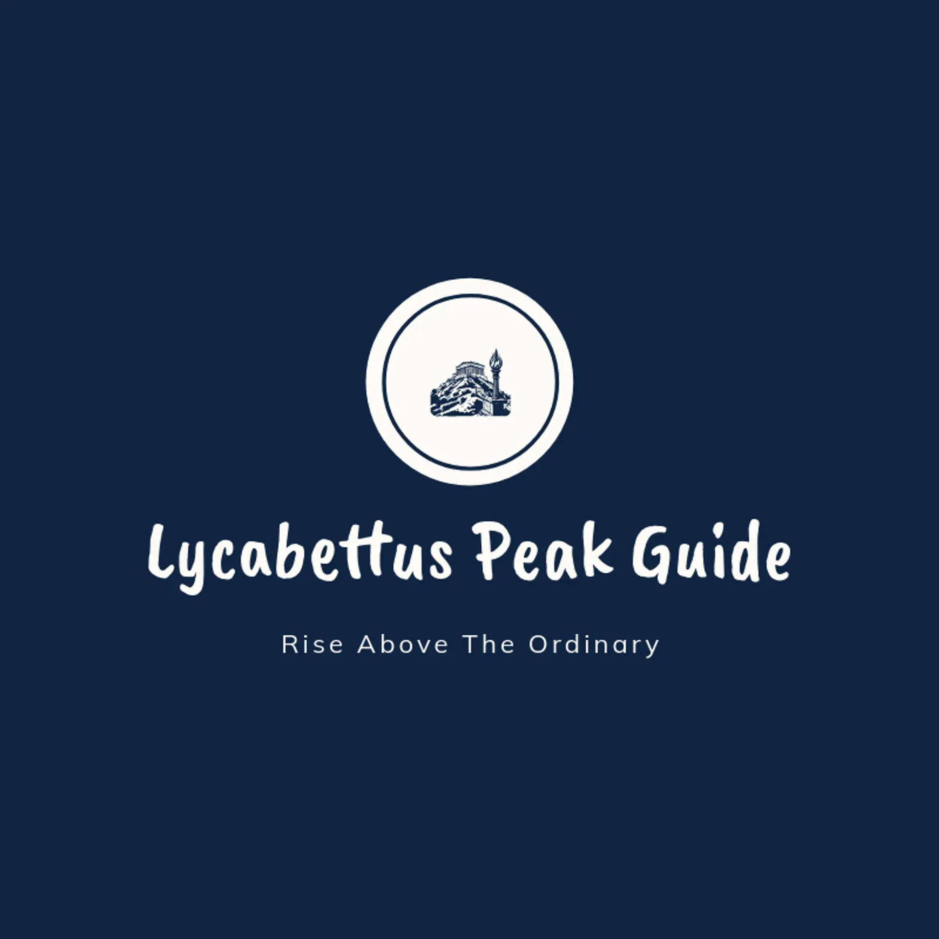 Lycabettus Peak Guide logo for athens