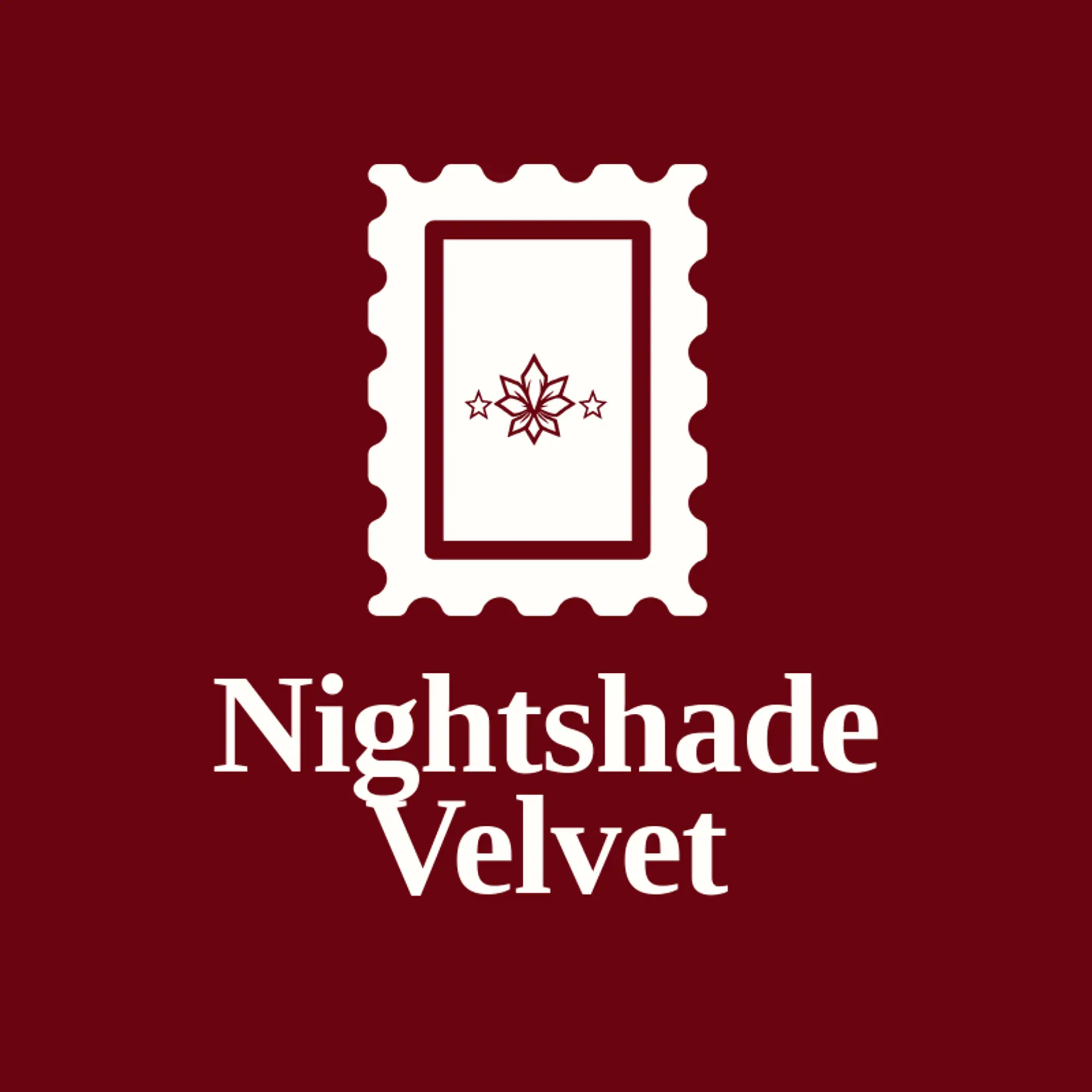 Nightshade Velvet logo for gothic