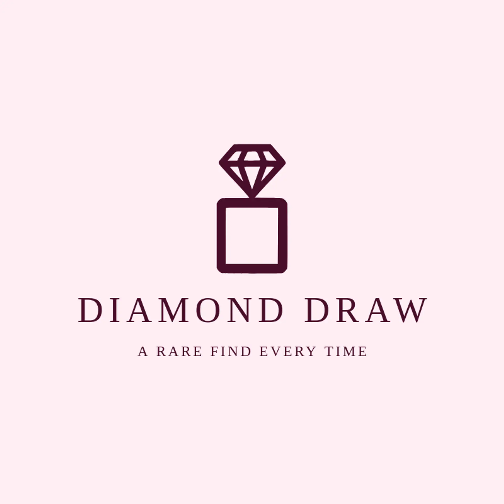 Diamond Draw logo for trading card