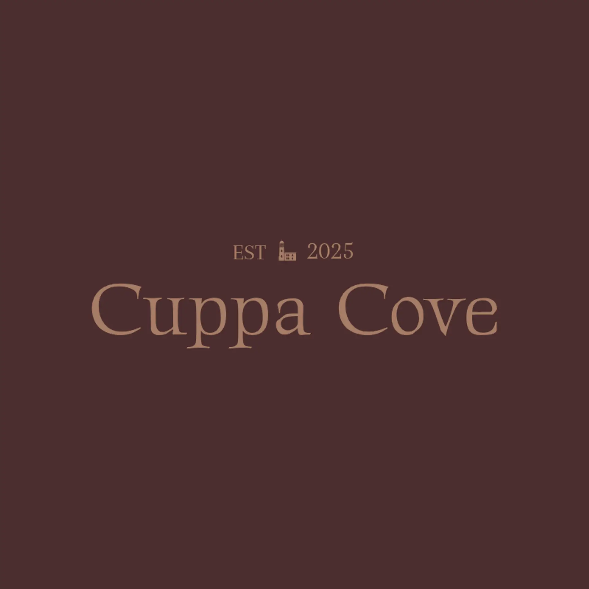 Cuppa Cove logo for cafe