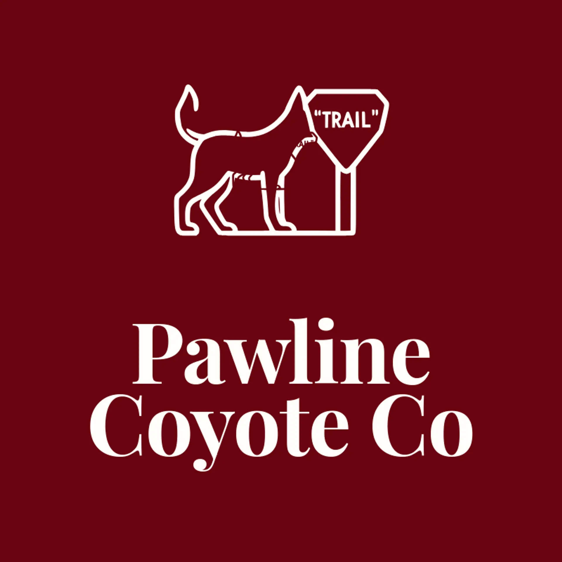 Pawline Coyote Co logo for coyote