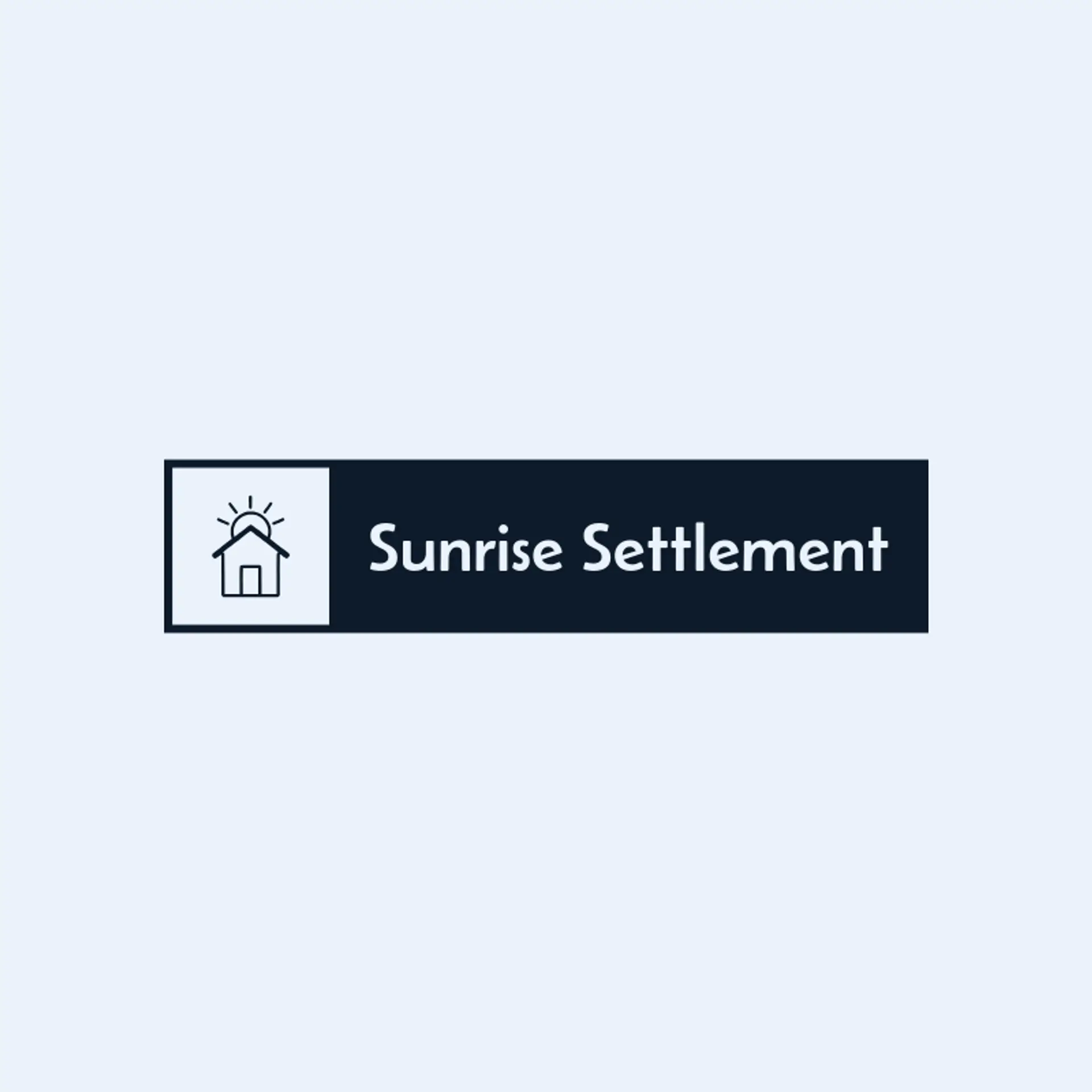 Sunrise Settlement logo for home