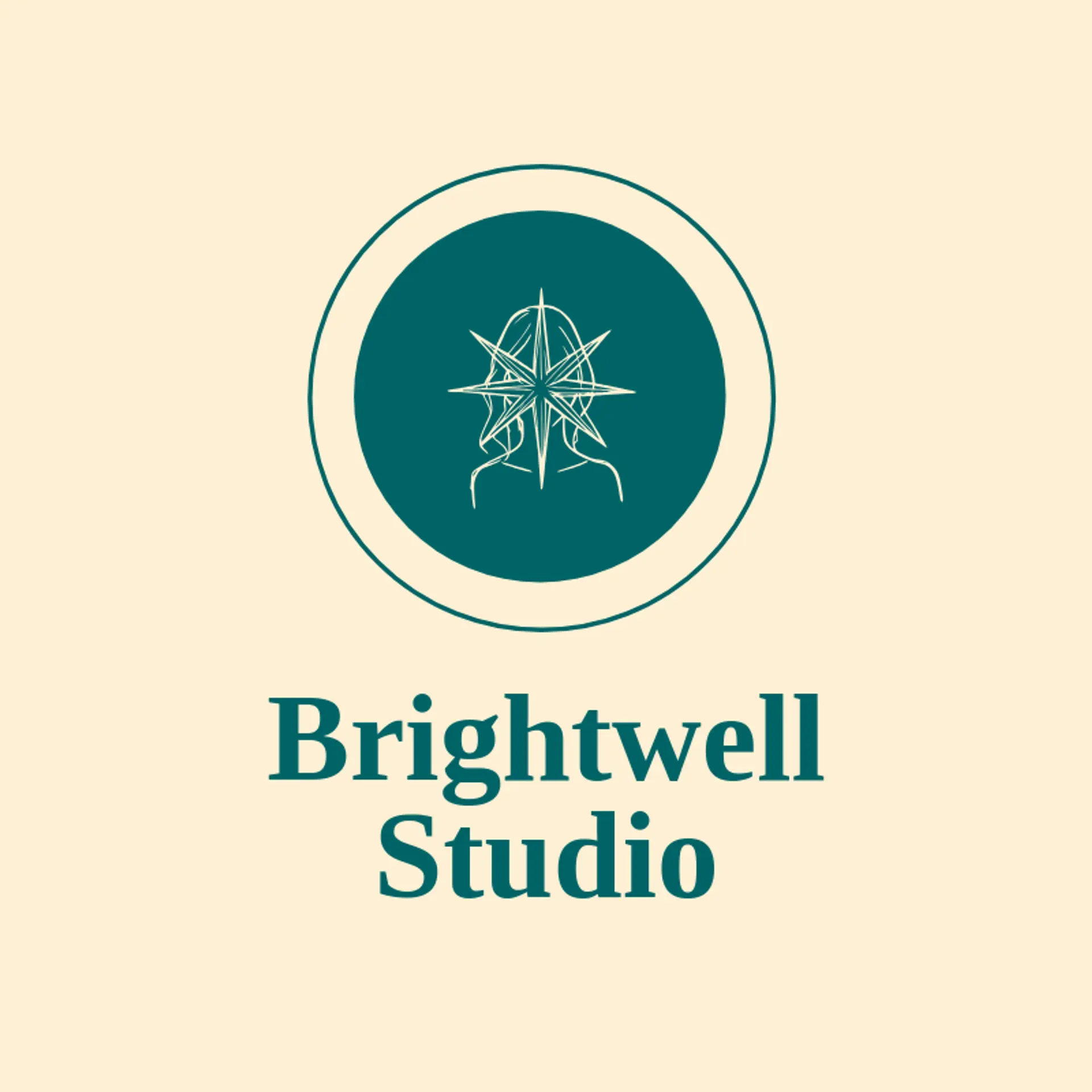 Brightwell Studio logo for woman