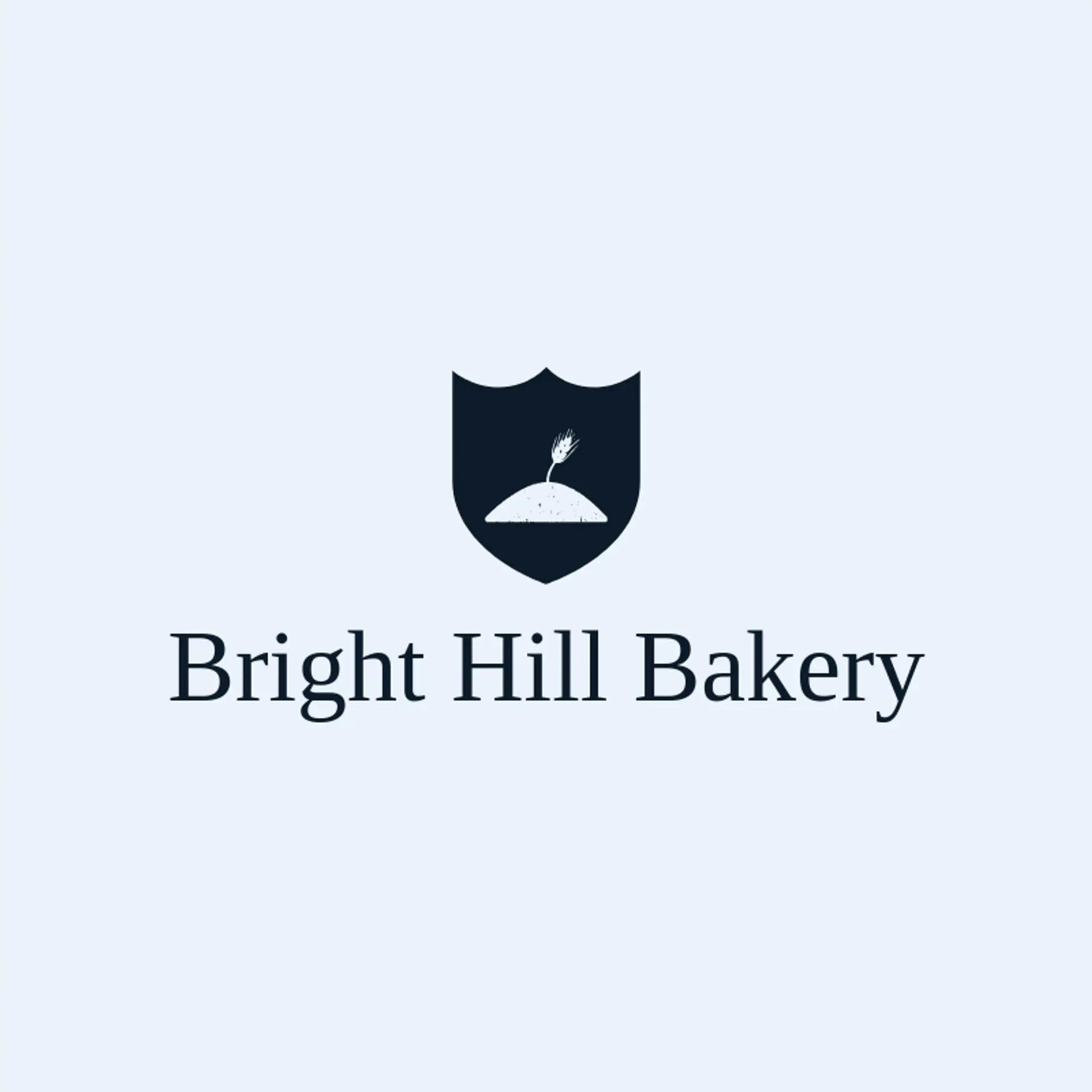 Bright Hill Bakery logo for hill