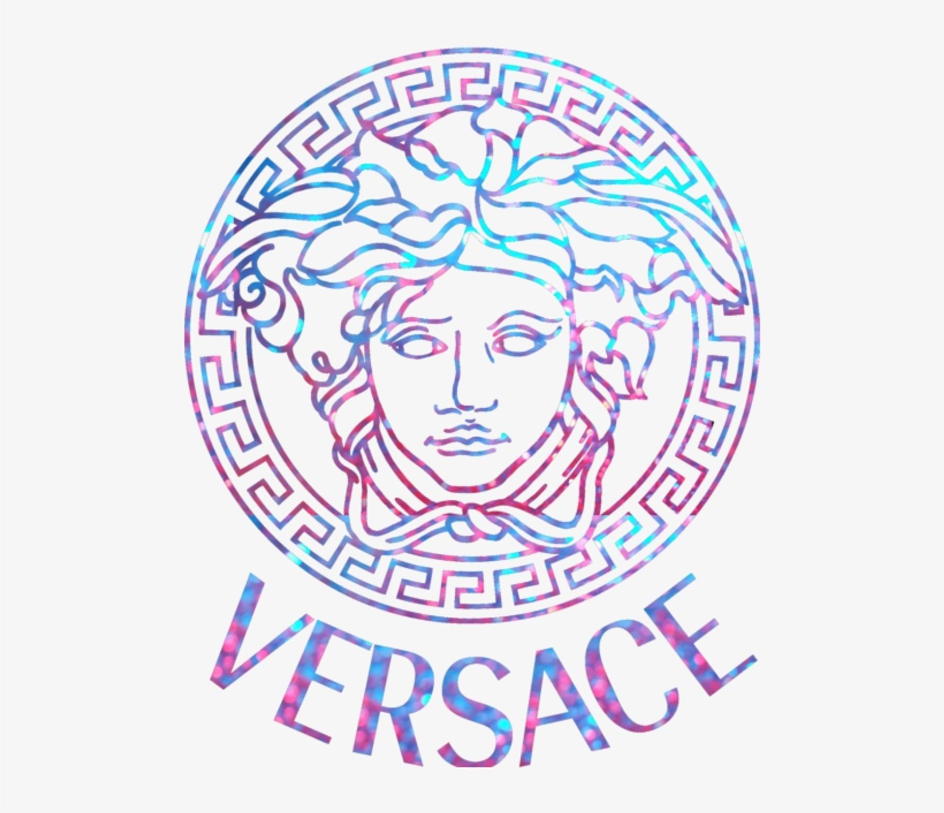 An example of Versace's use of colour swapping on their logo for different product lines. 