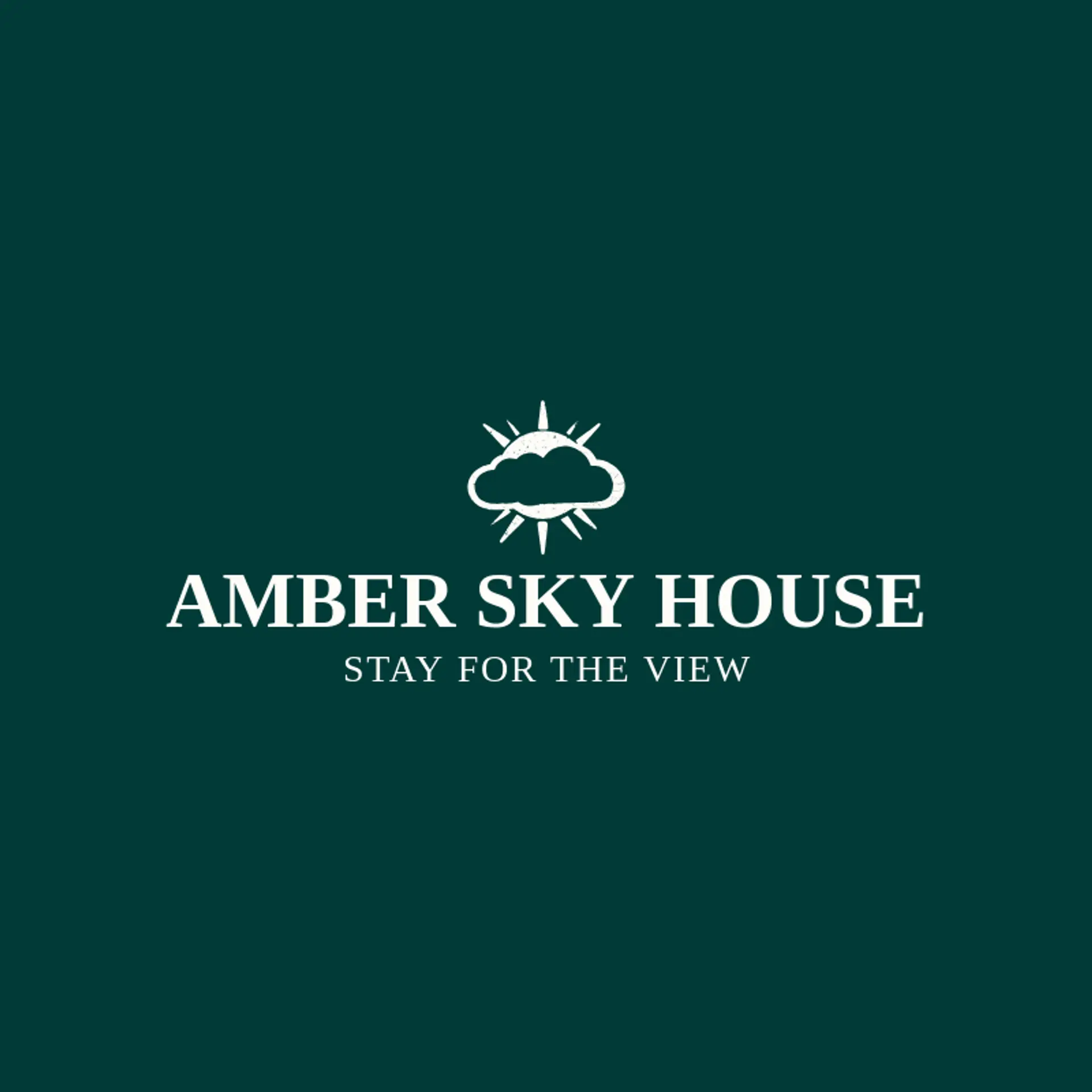 Amber Sky House logo for sunset