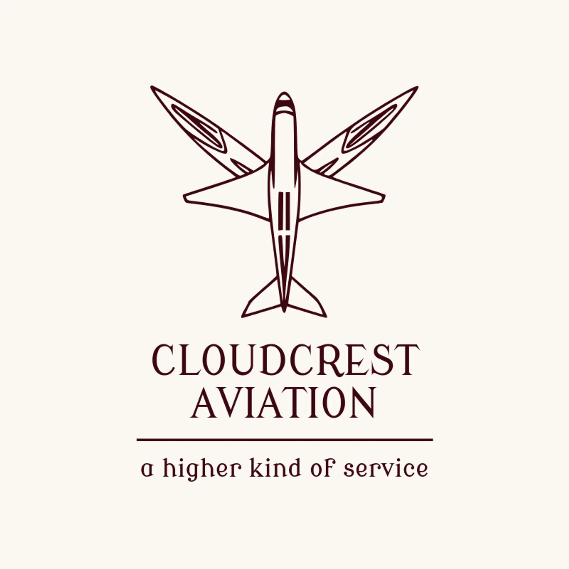 Cloudcrest Aviation logo for aero