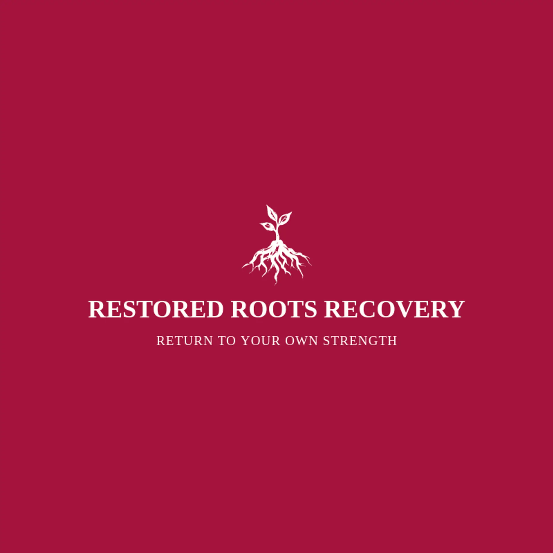 Restored Roots Recovery logo for recovery