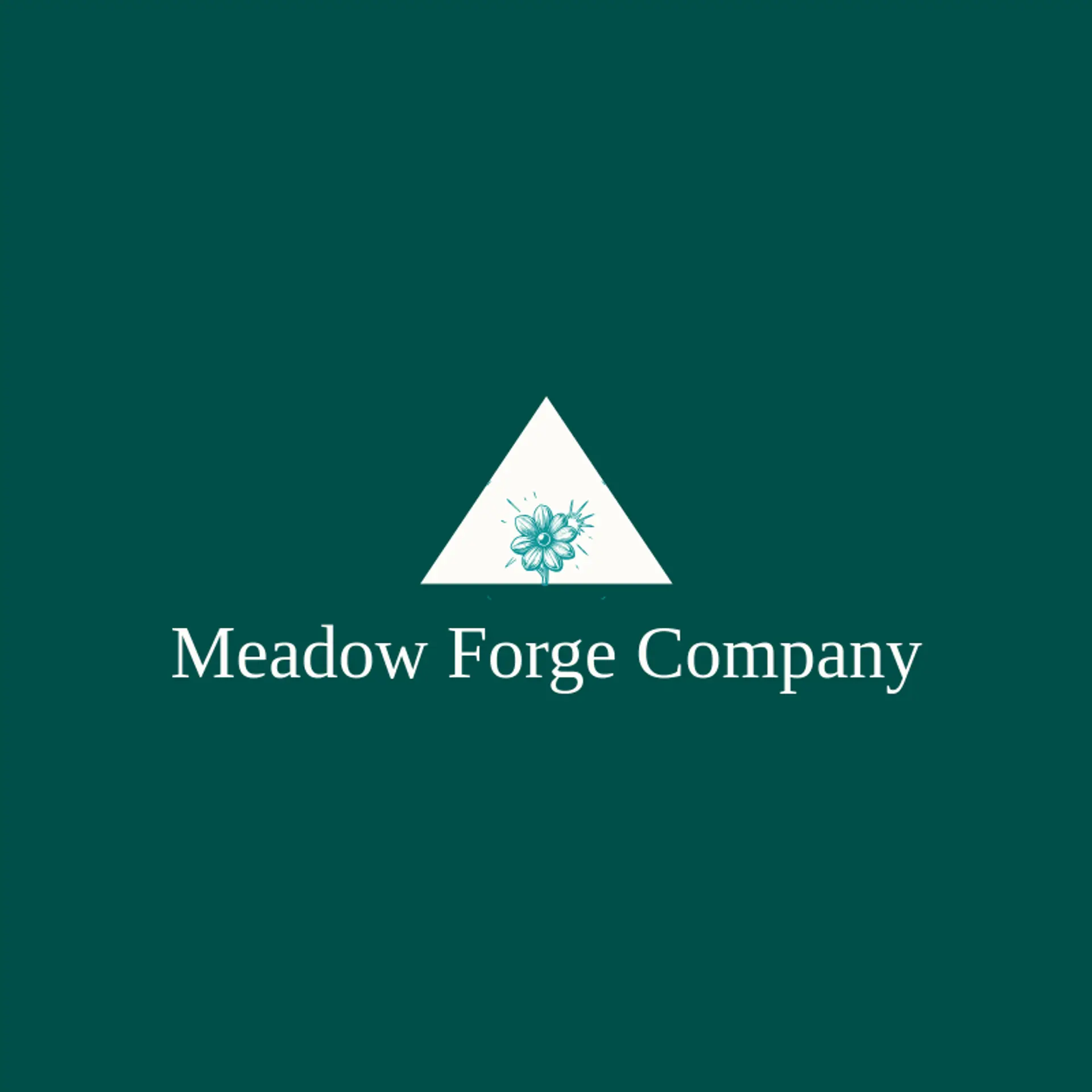 Meadow Forge Company logo for fabrication