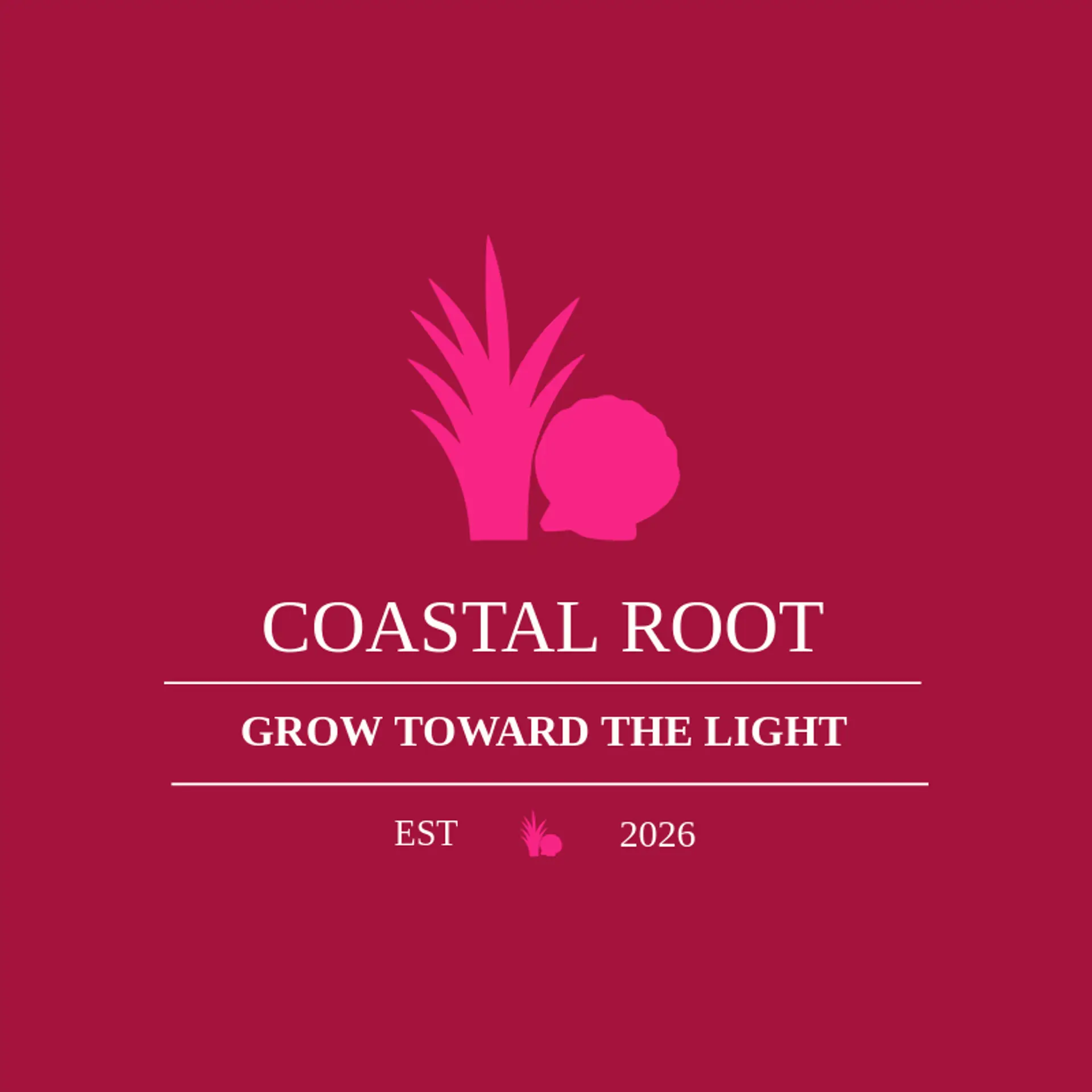 Coastal Root logo for beach