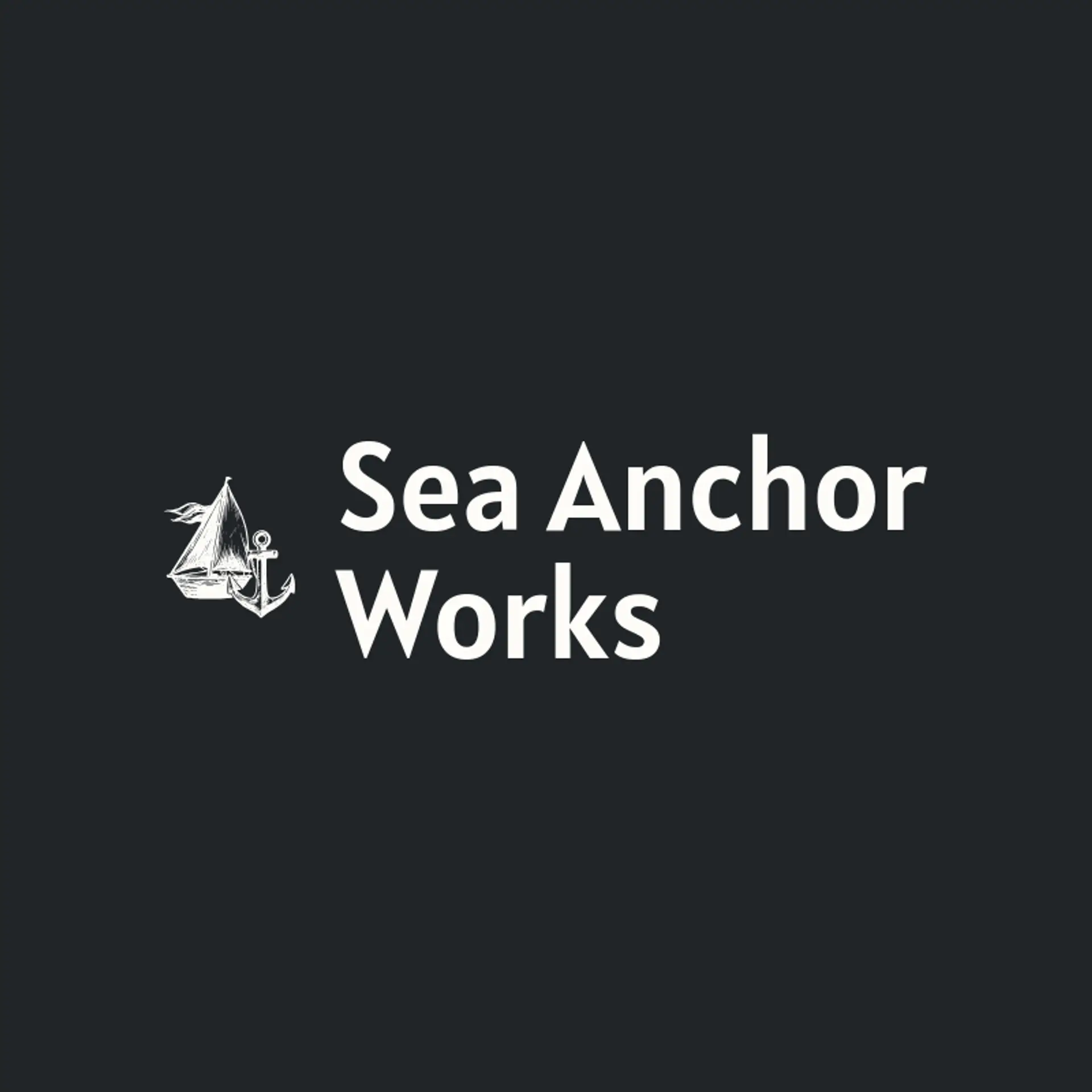 Sea Anchor Works logo for anchor