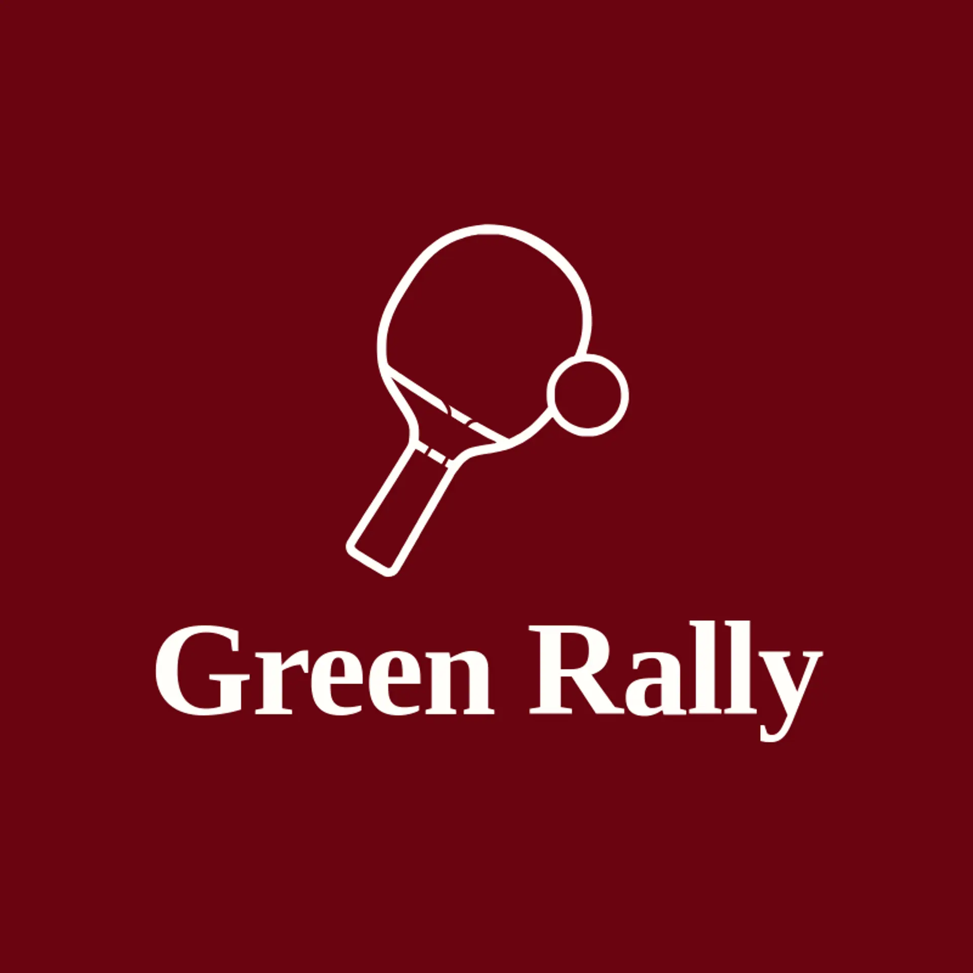Green Rally logo for pickle