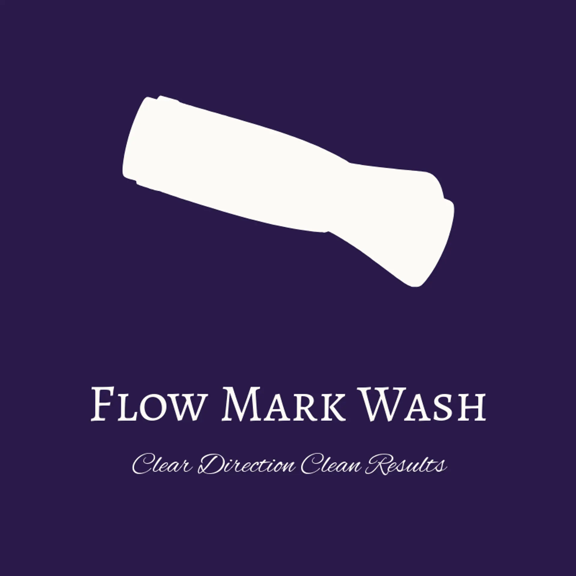 Flow Mark Wash logo for pressure washing