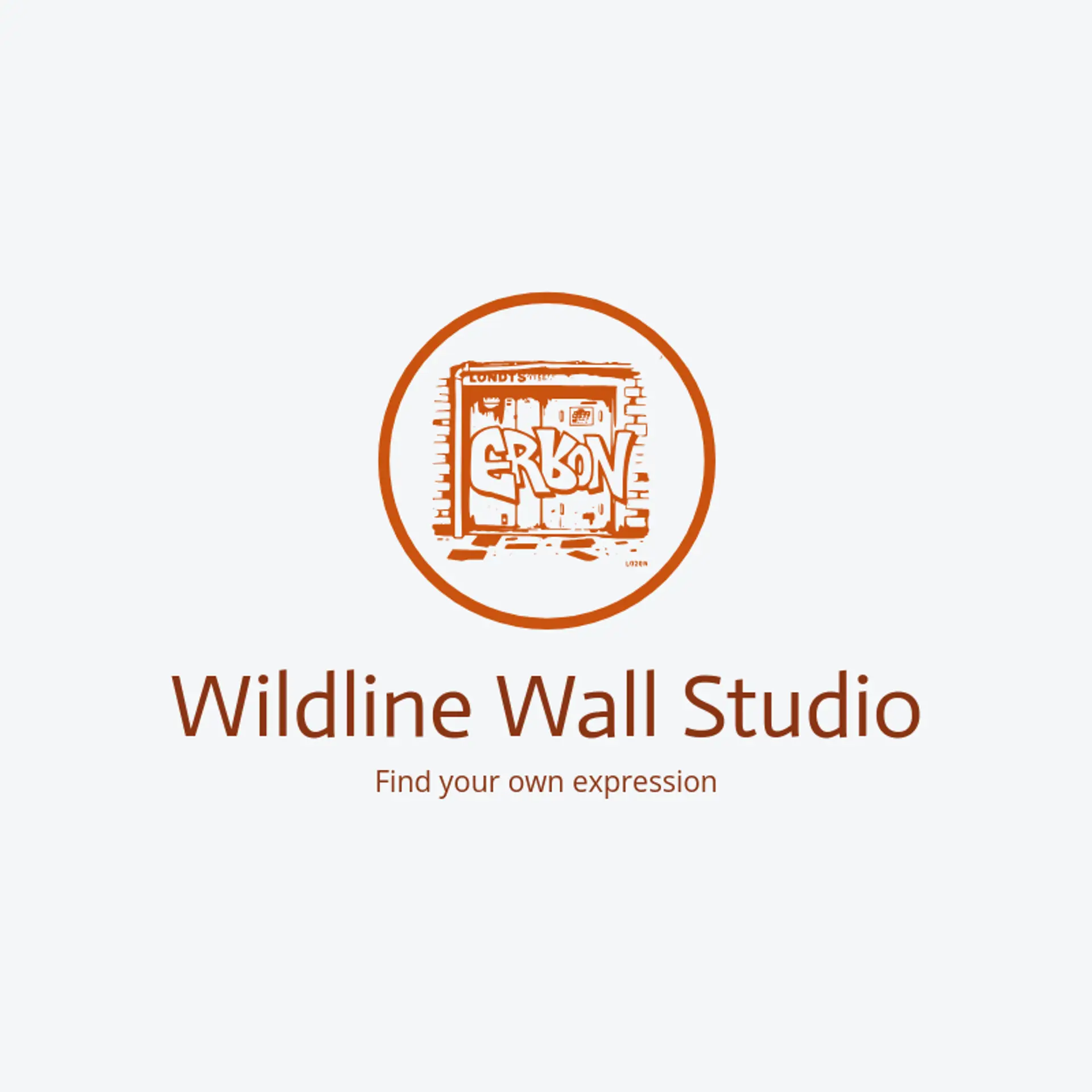 Wildline Wall Studio logo for mural