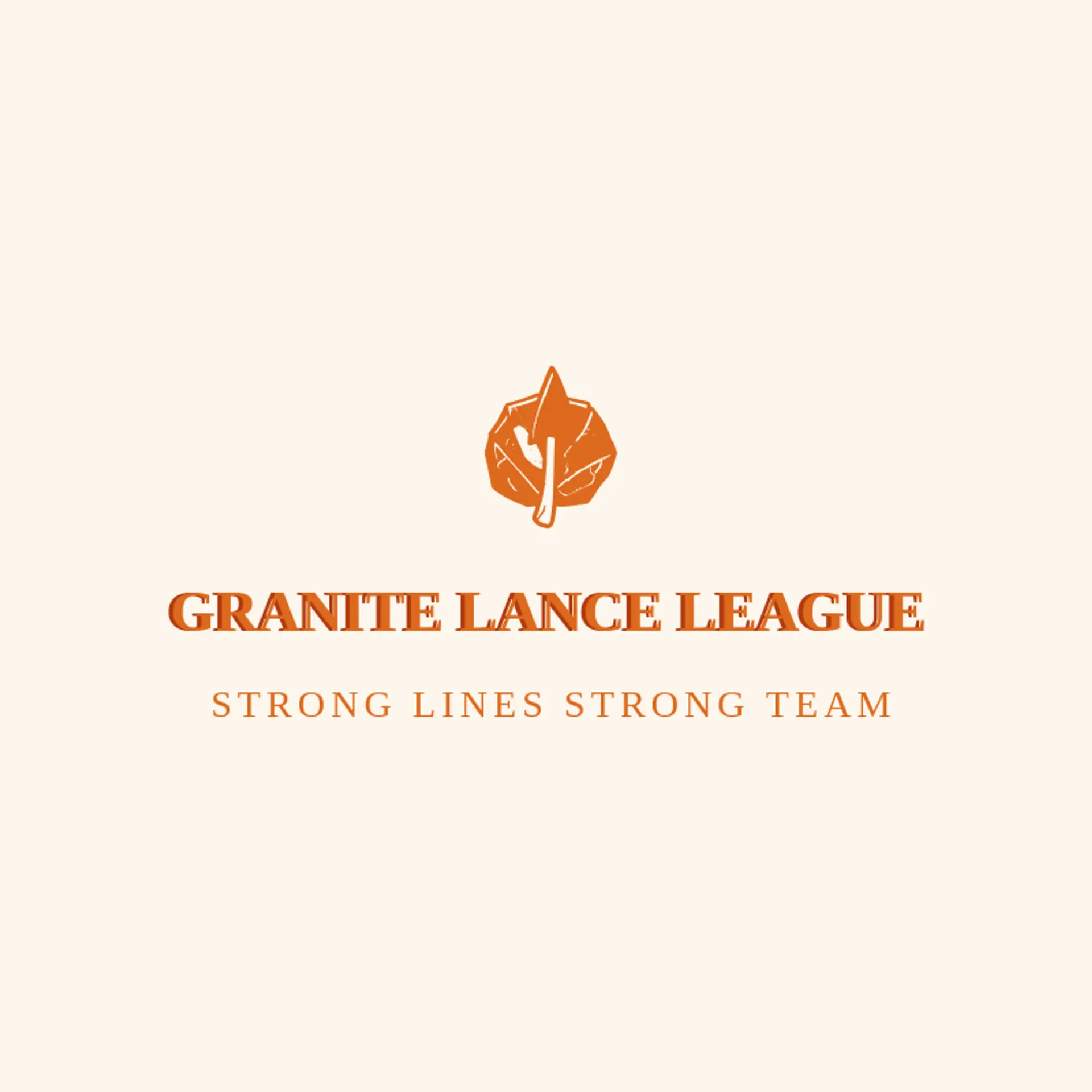 Granite Lance League logo for spear