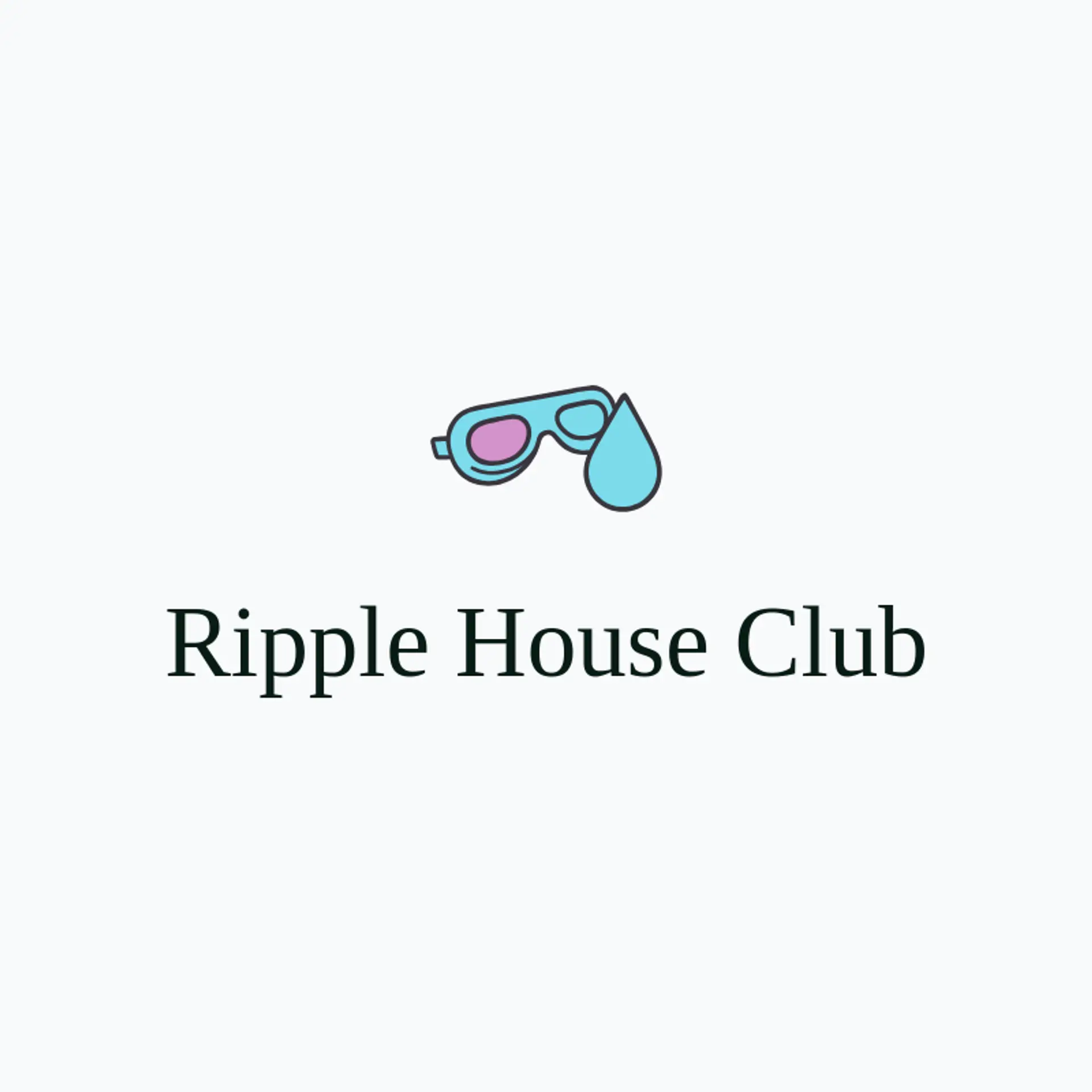 Ripple House Club logo for swimming