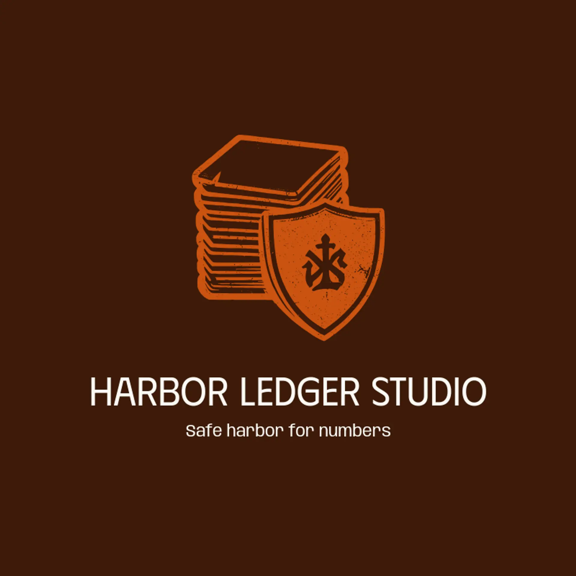 Harbor Ledger Studio logo for accounting