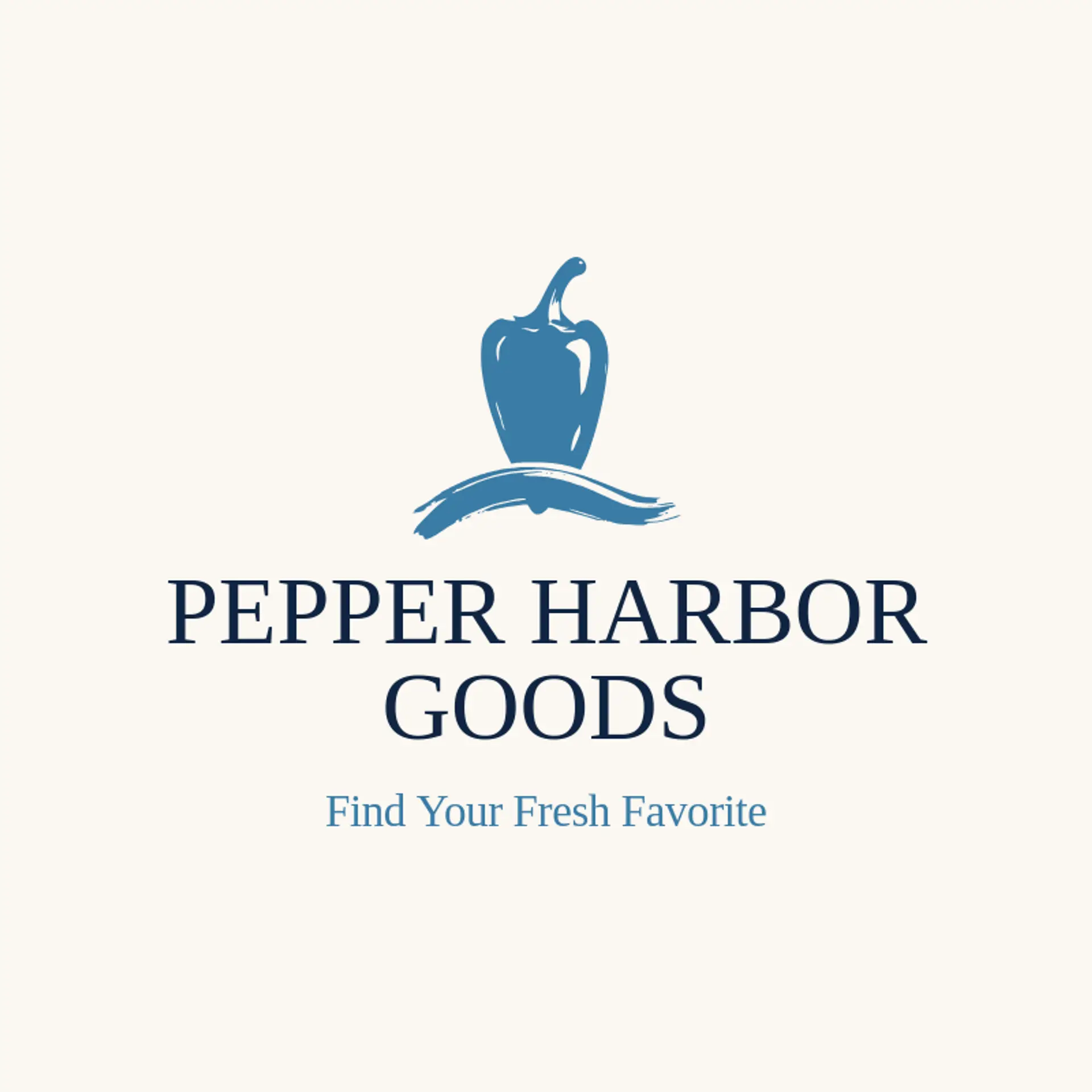 Pepper Harbor Goods logo for pepper