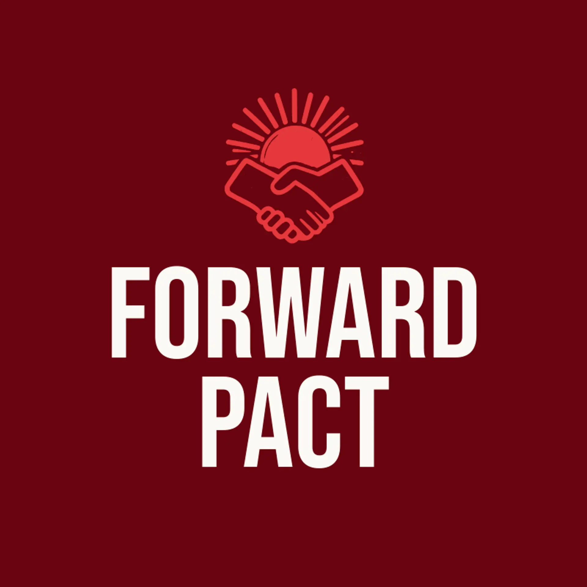 Forward Pact logo for handshake