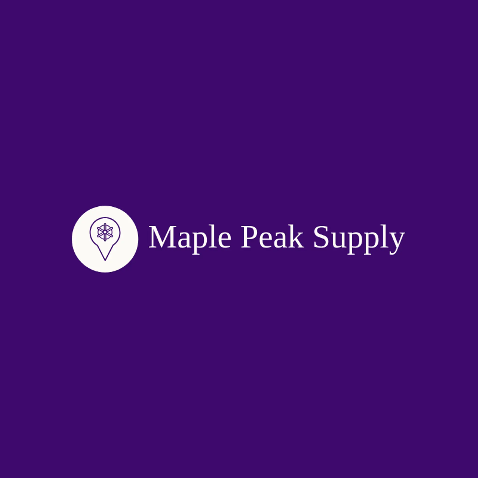 Maple Peak Supply logo for canada