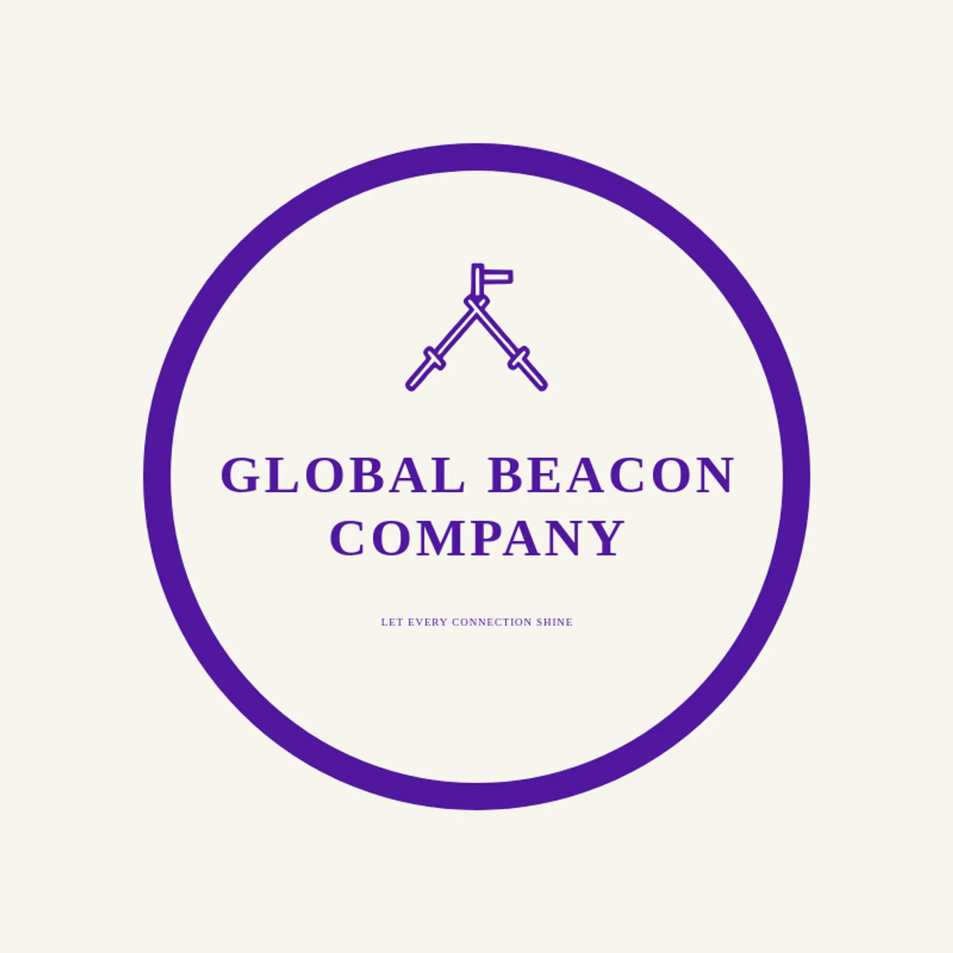 Global Beacon Company logo for international