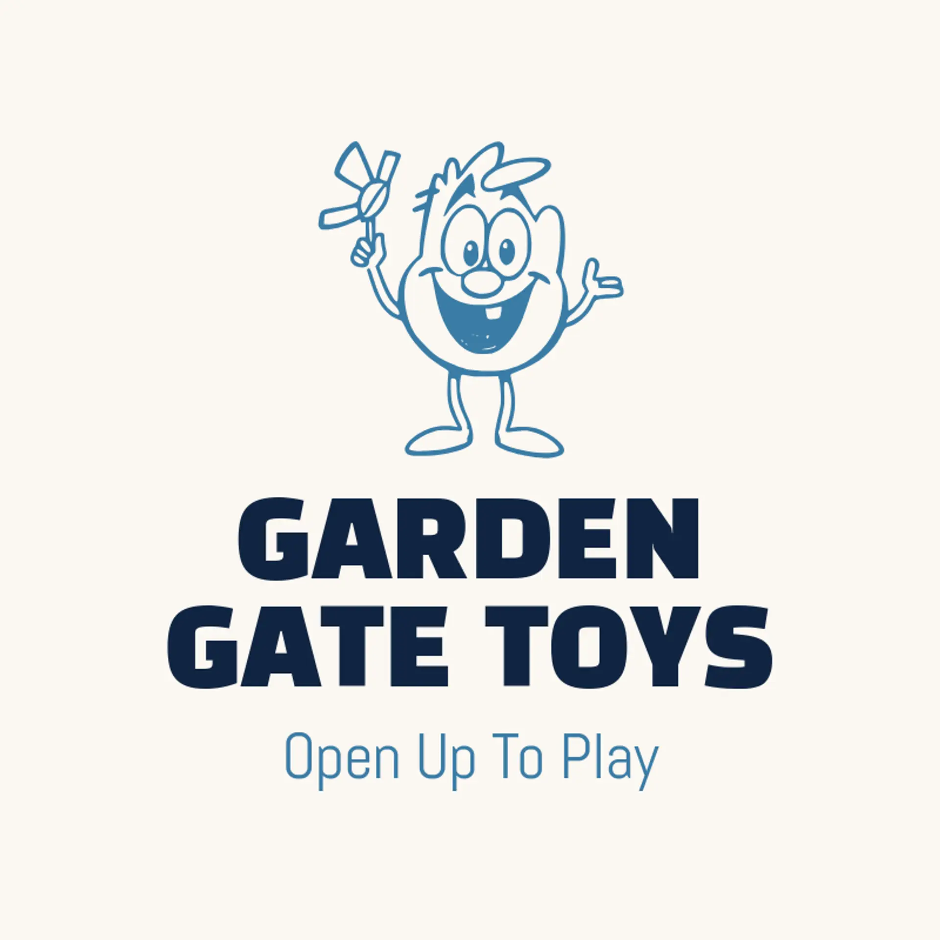 Garden Gate Toys logo for pinwheel